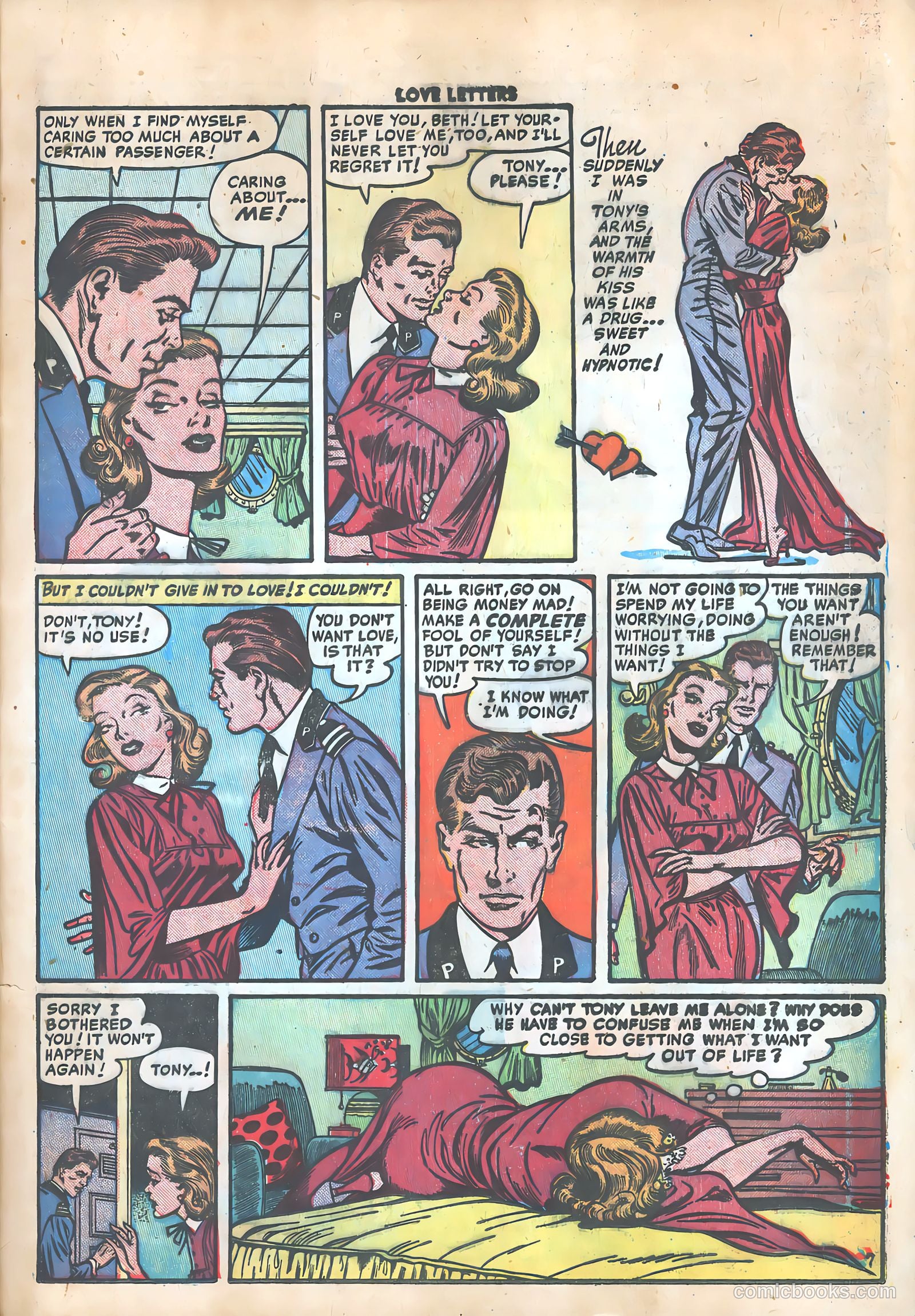Love Letters #17 (1952) — page 9 of 36