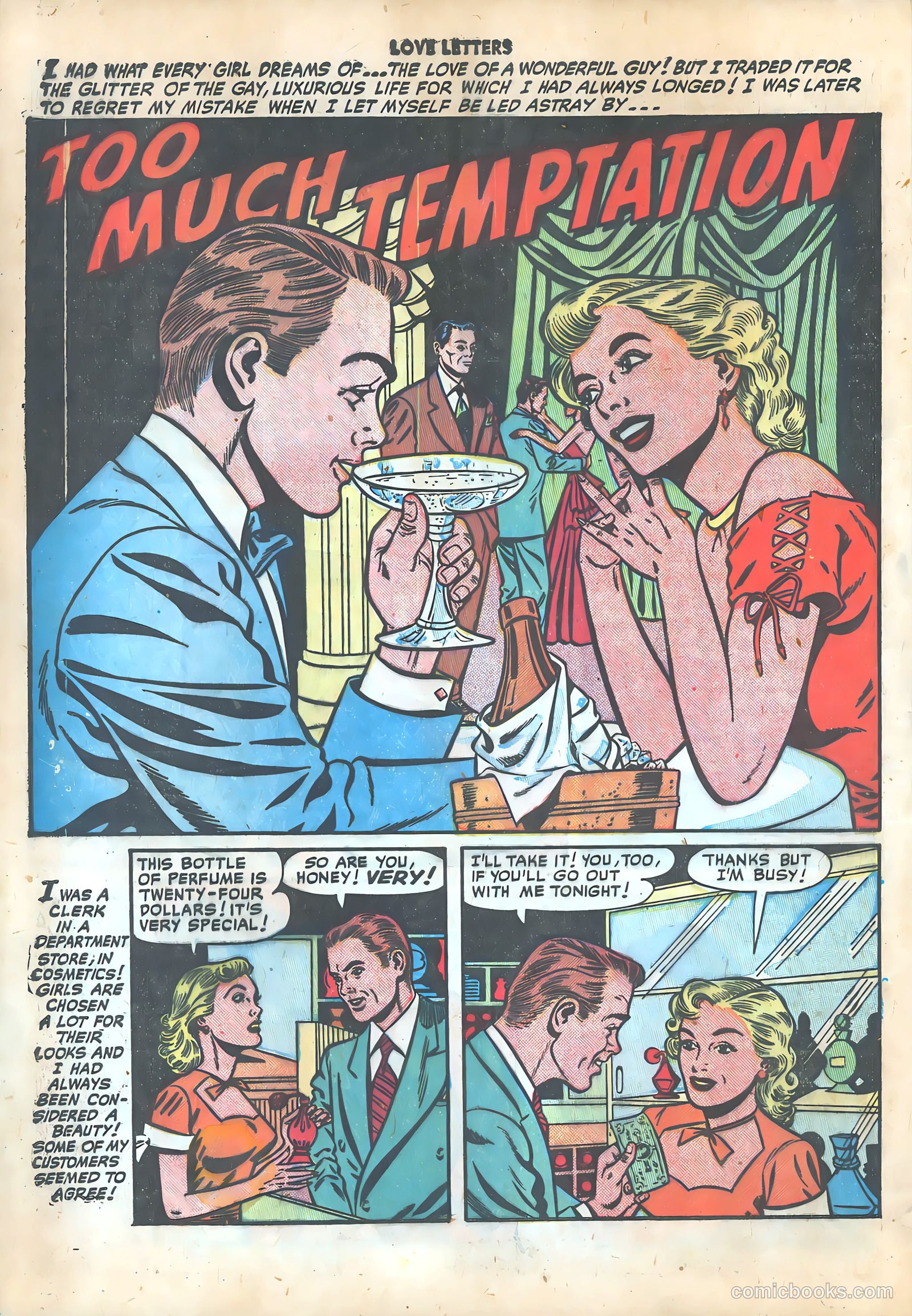 Love Letters #17 (1952) — page 12 of 36