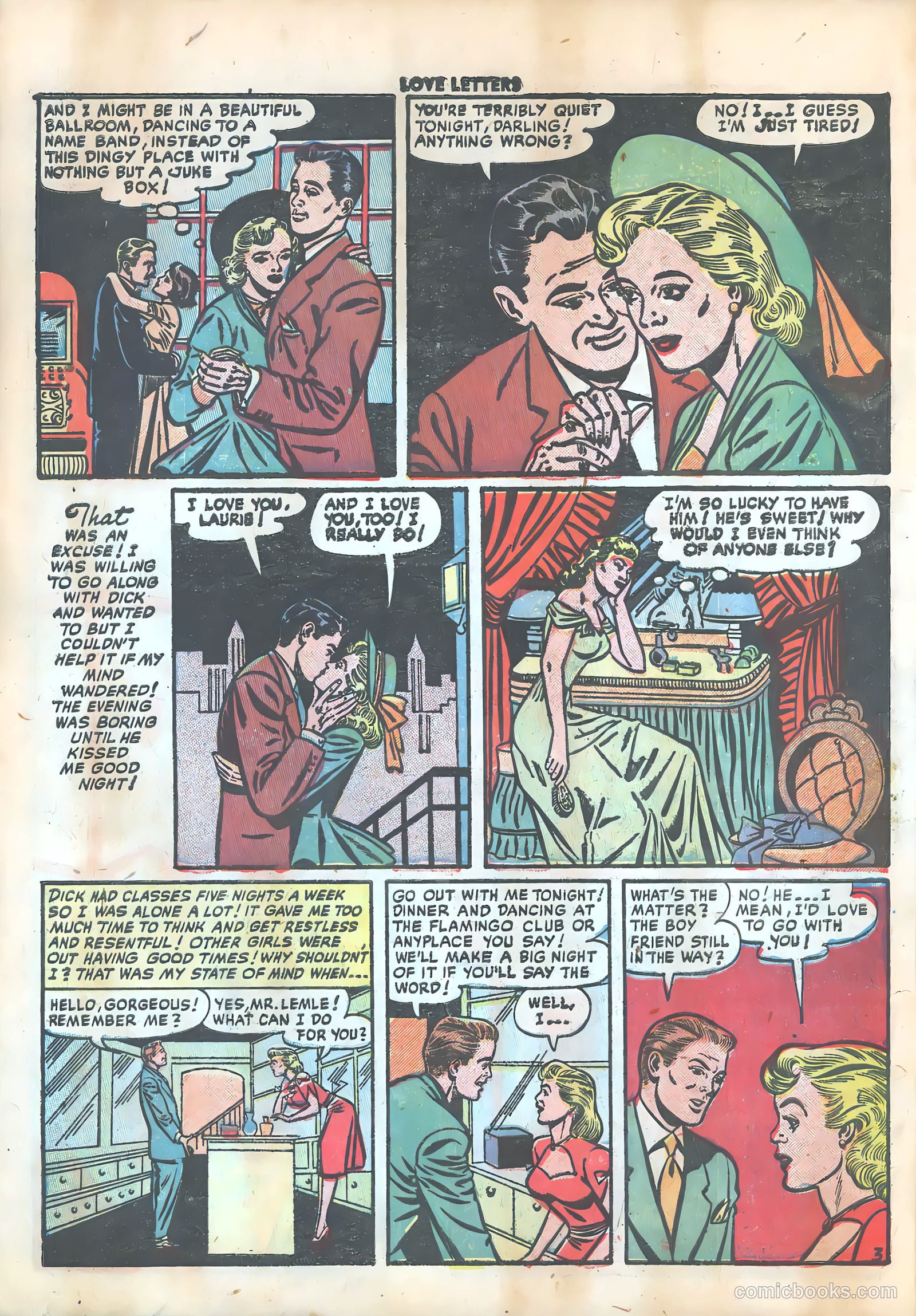 Love Letters #17 (1952) — page 14 of 36