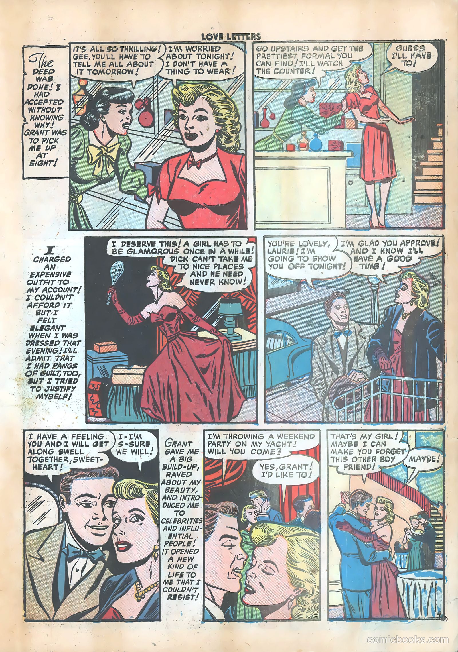 Love Letters #17 (1952) — page 15 of 36
