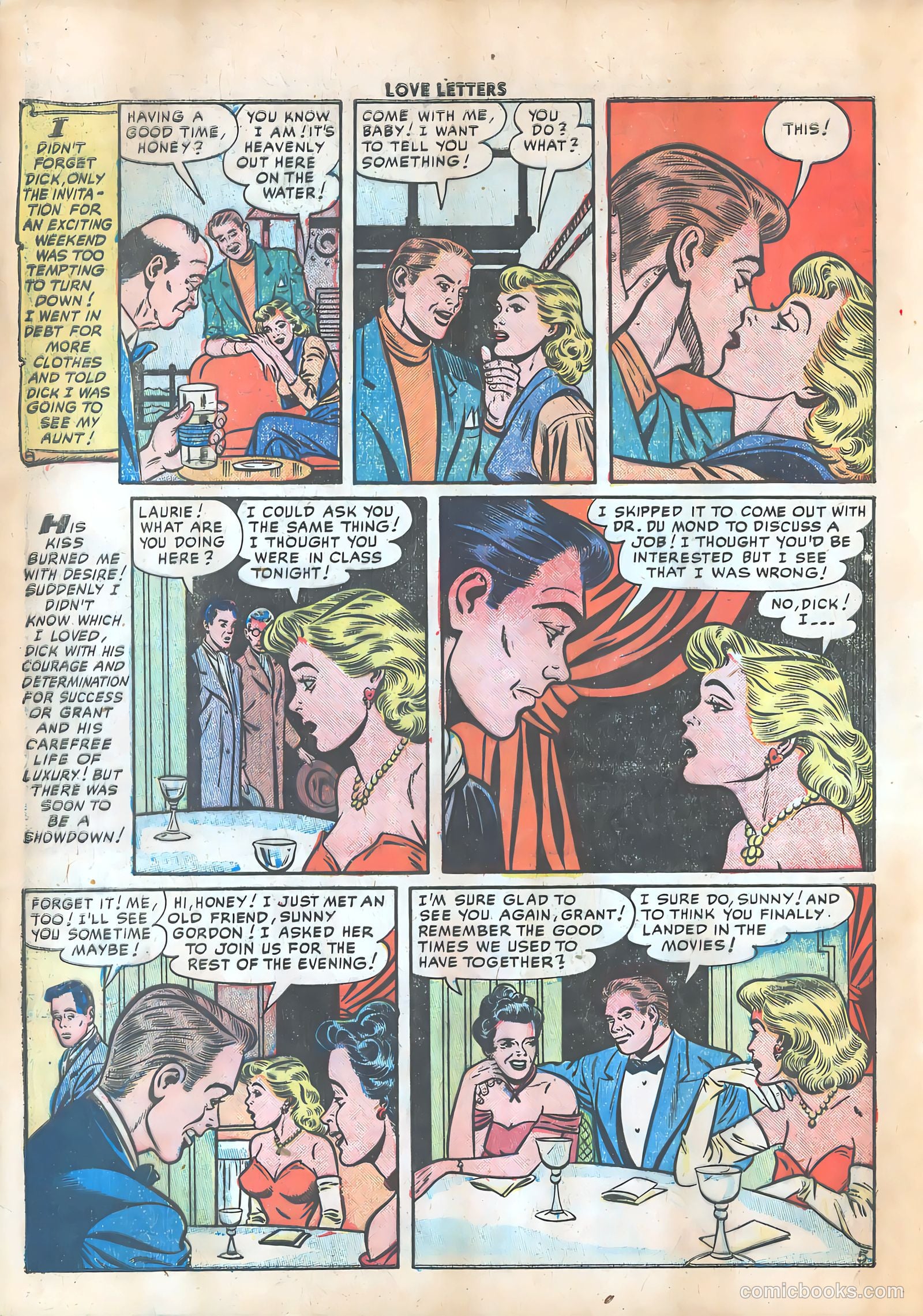 Love Letters #17 (1952) — page 16 of 36