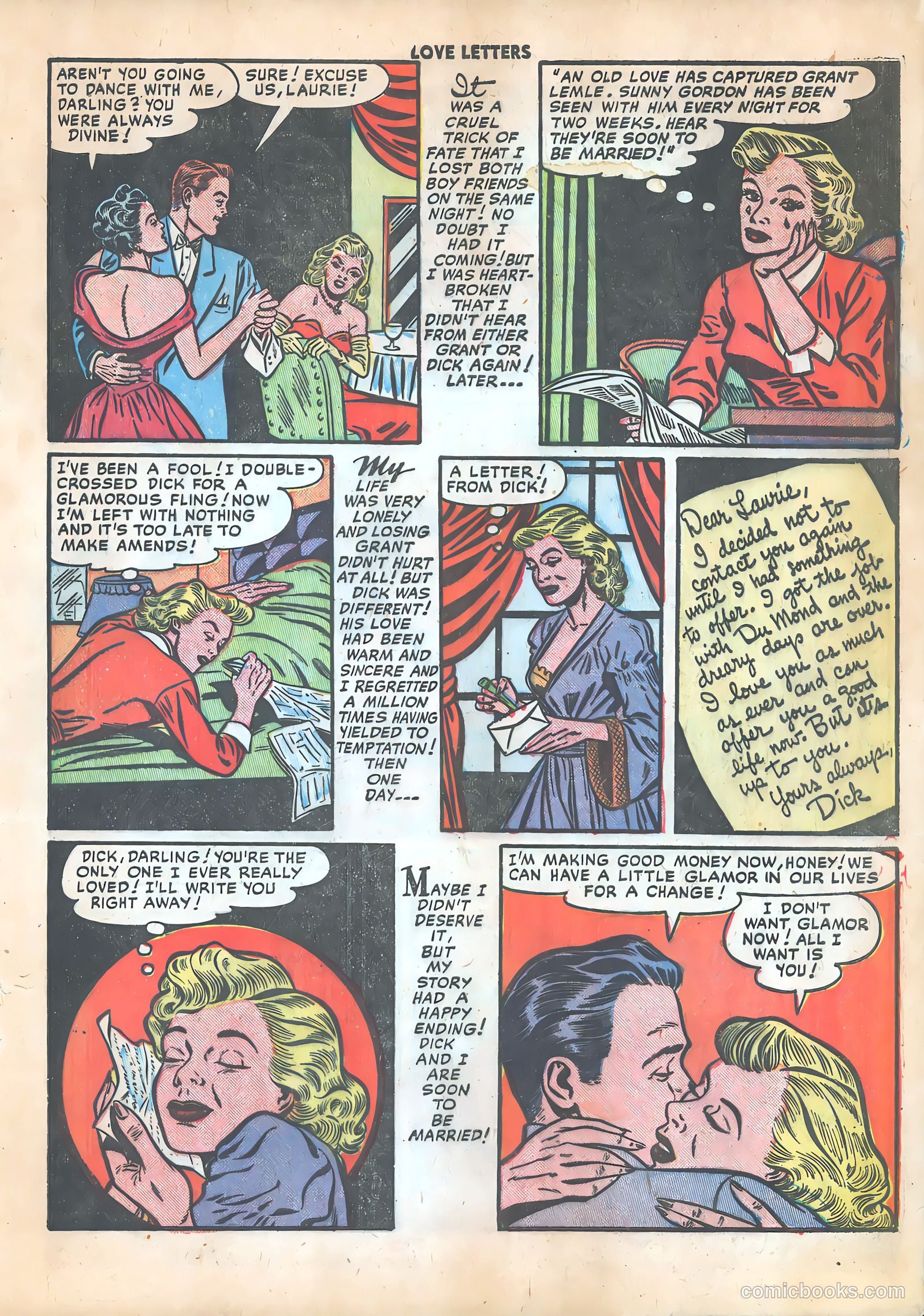 Love Letters #17 (1952) — page 17 of 36