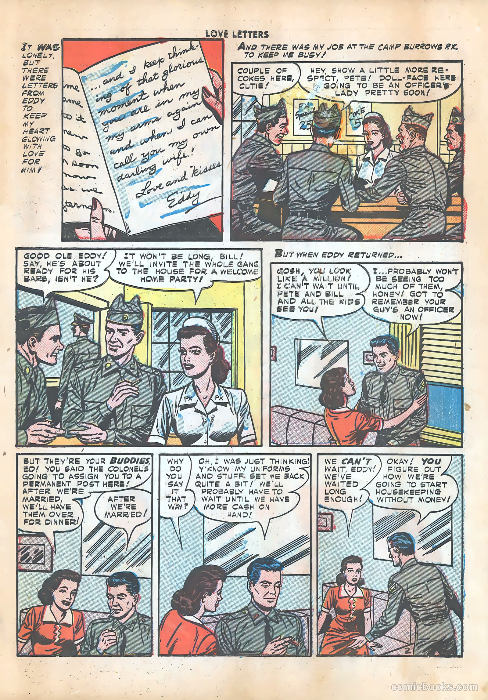 Love Letters #17 (1952) — page 19 of 36
