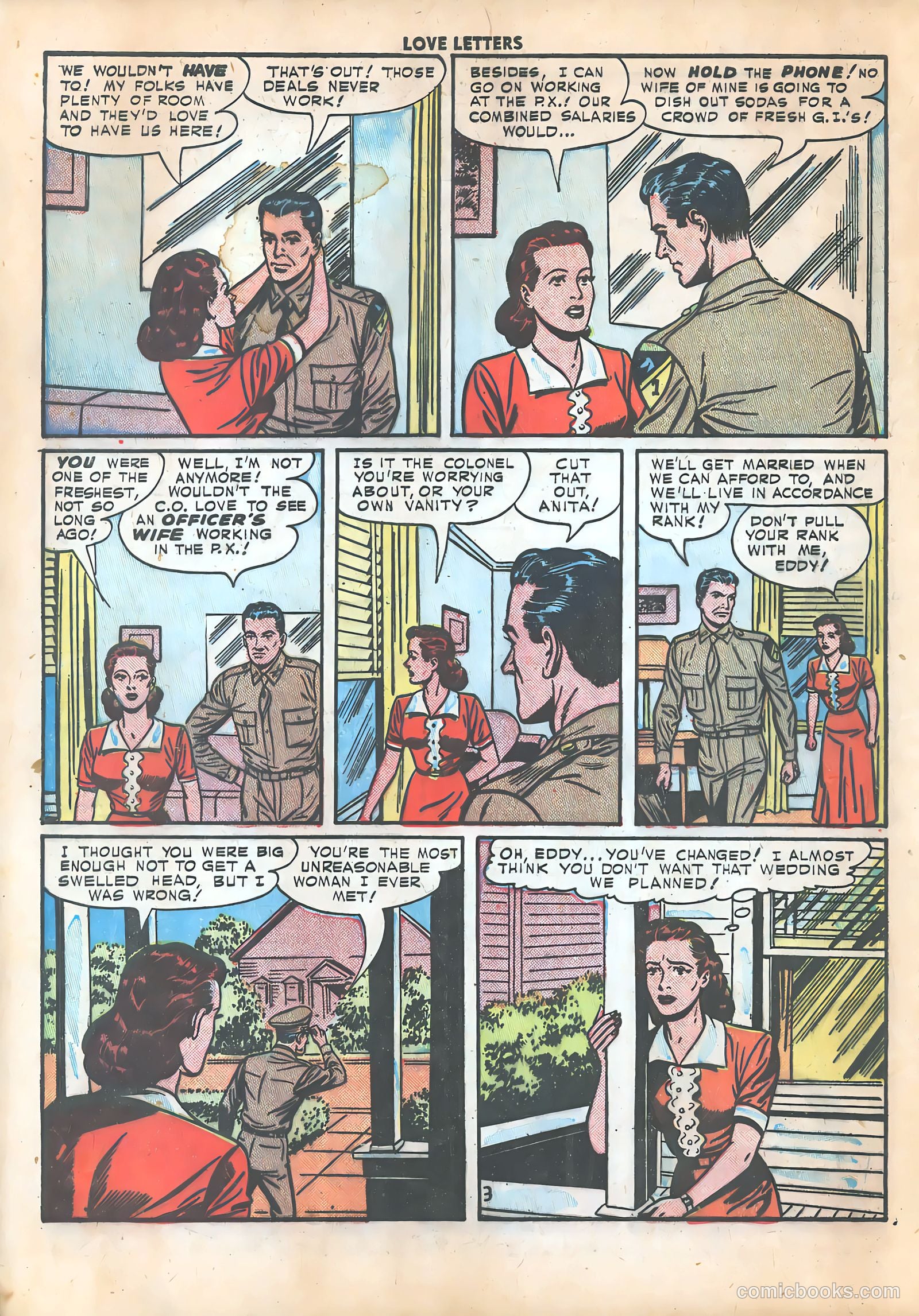 Love Letters #17 (1952) — page 20 of 36