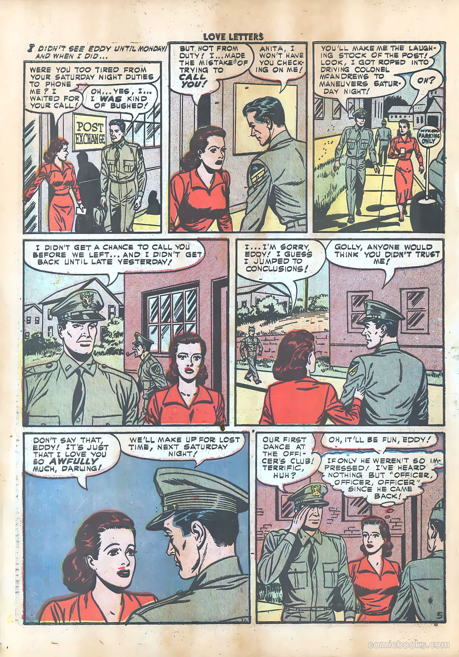 Love Letters #17 (1952) — page 22 of 36