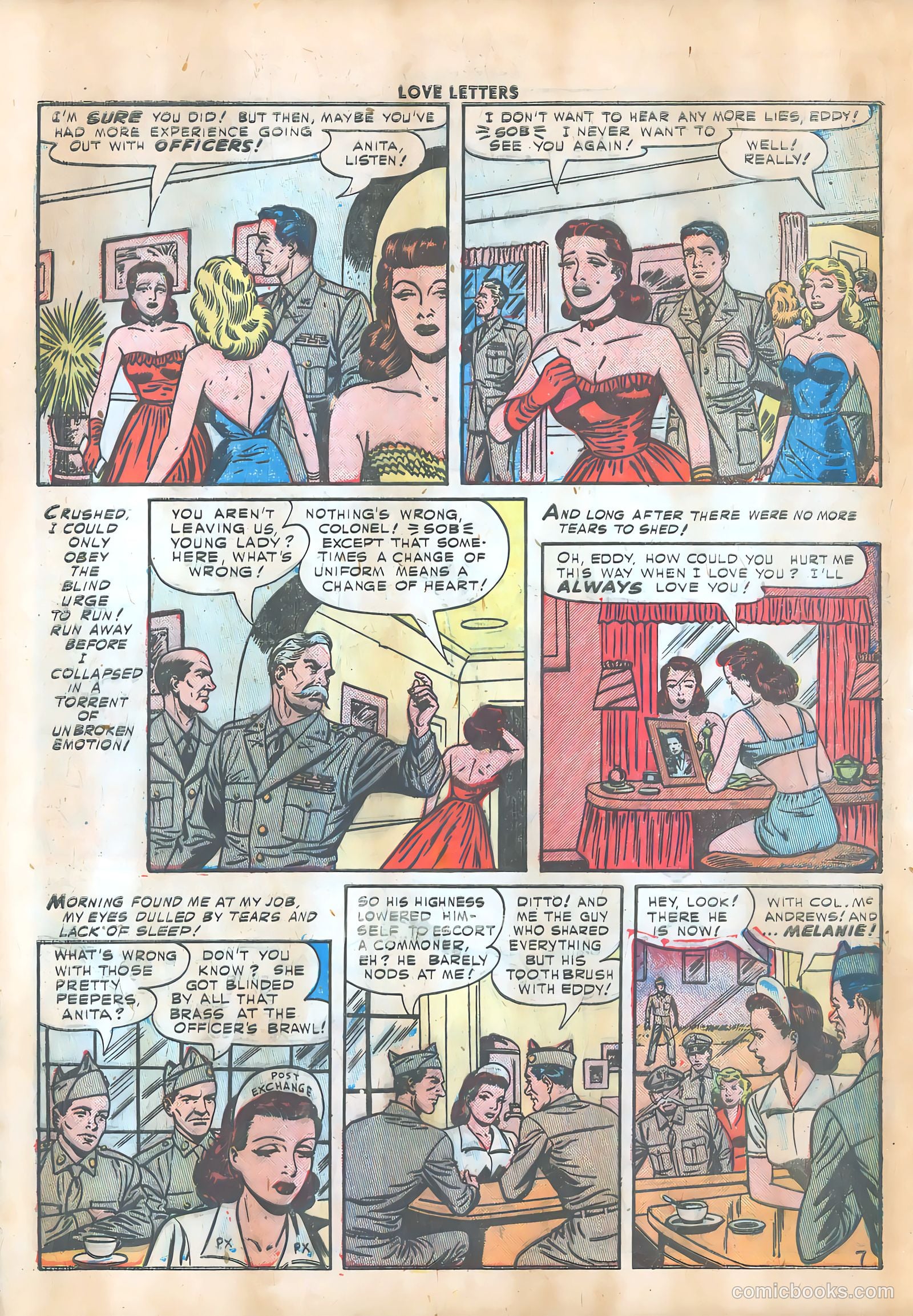 Love Letters #17 (1952) — page 24 of 36