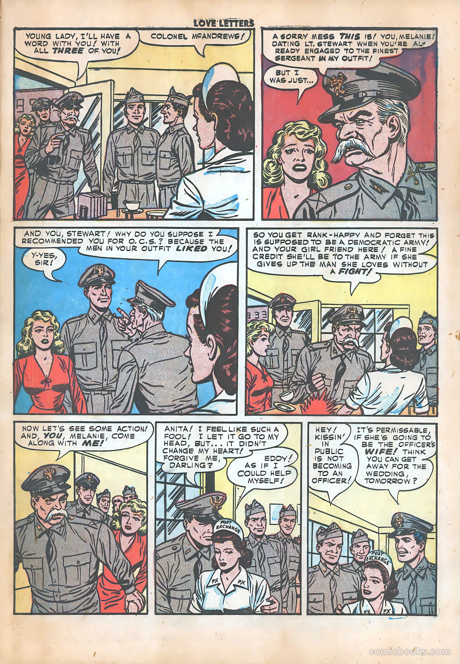 Love Letters #17 (1952) — page 25 of 36