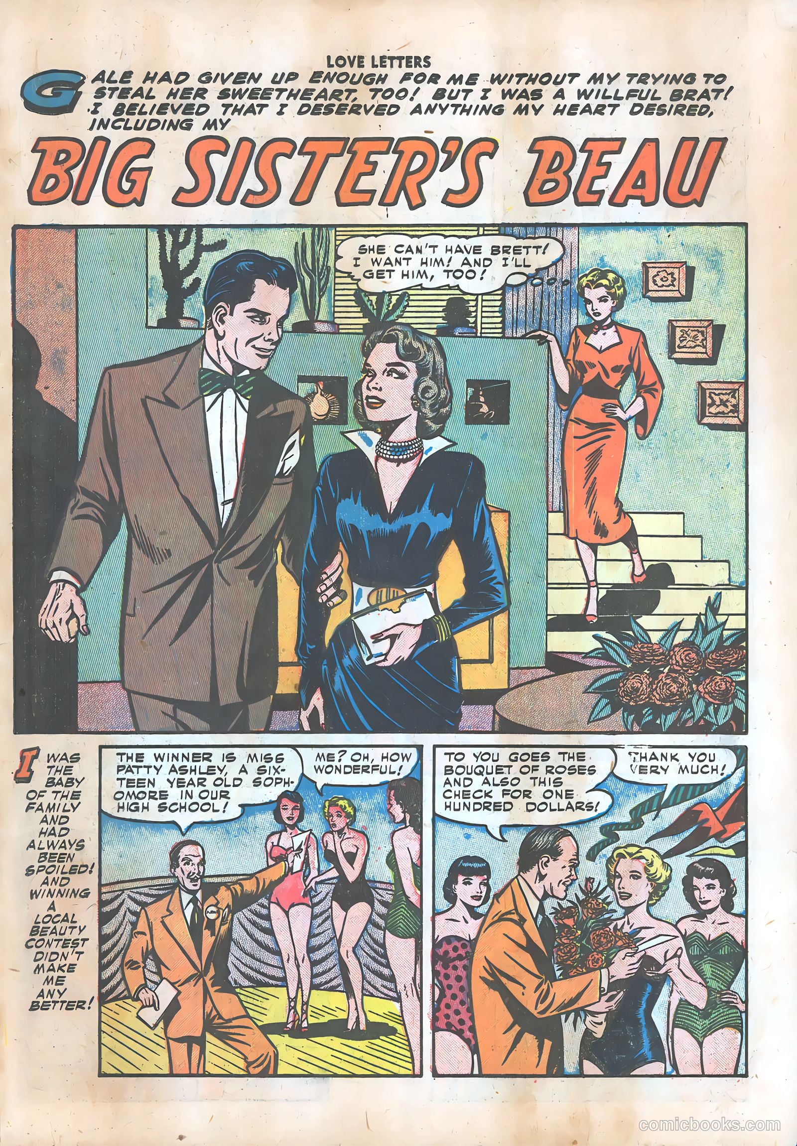 Love Letters #17 (1952) — page 27 of 36