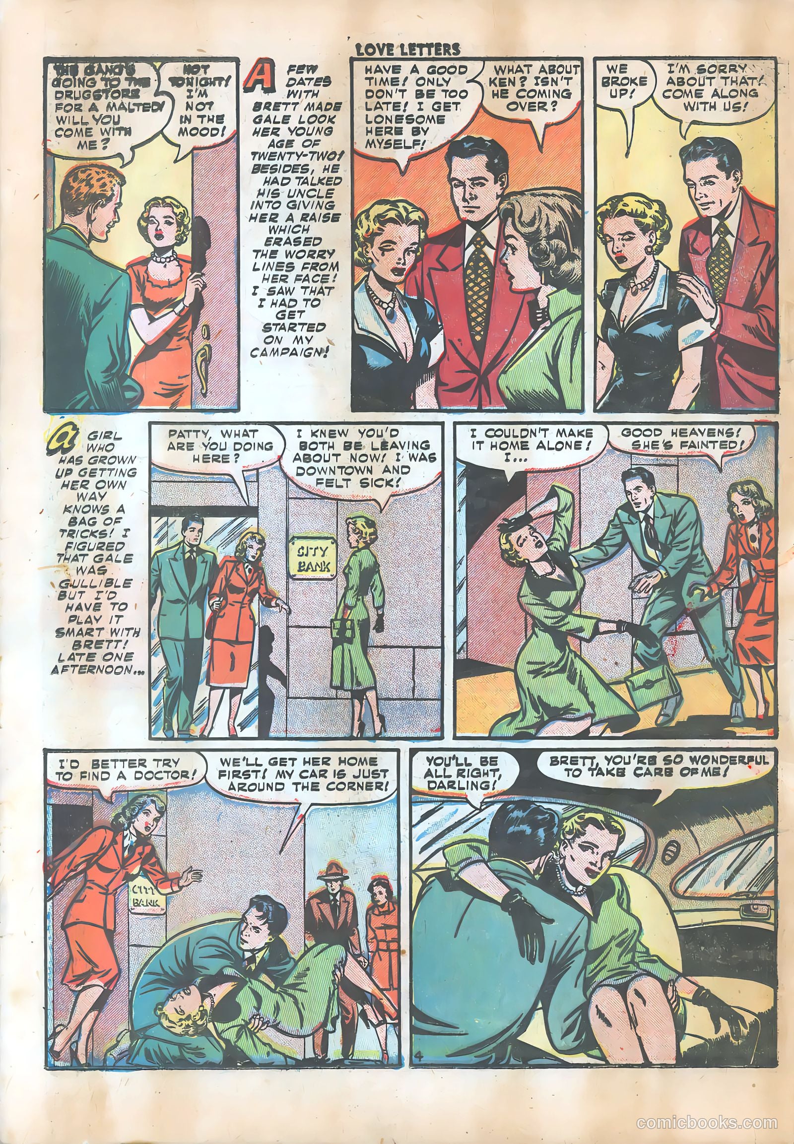 Love Letters #17 (1952) — page 30 of 36