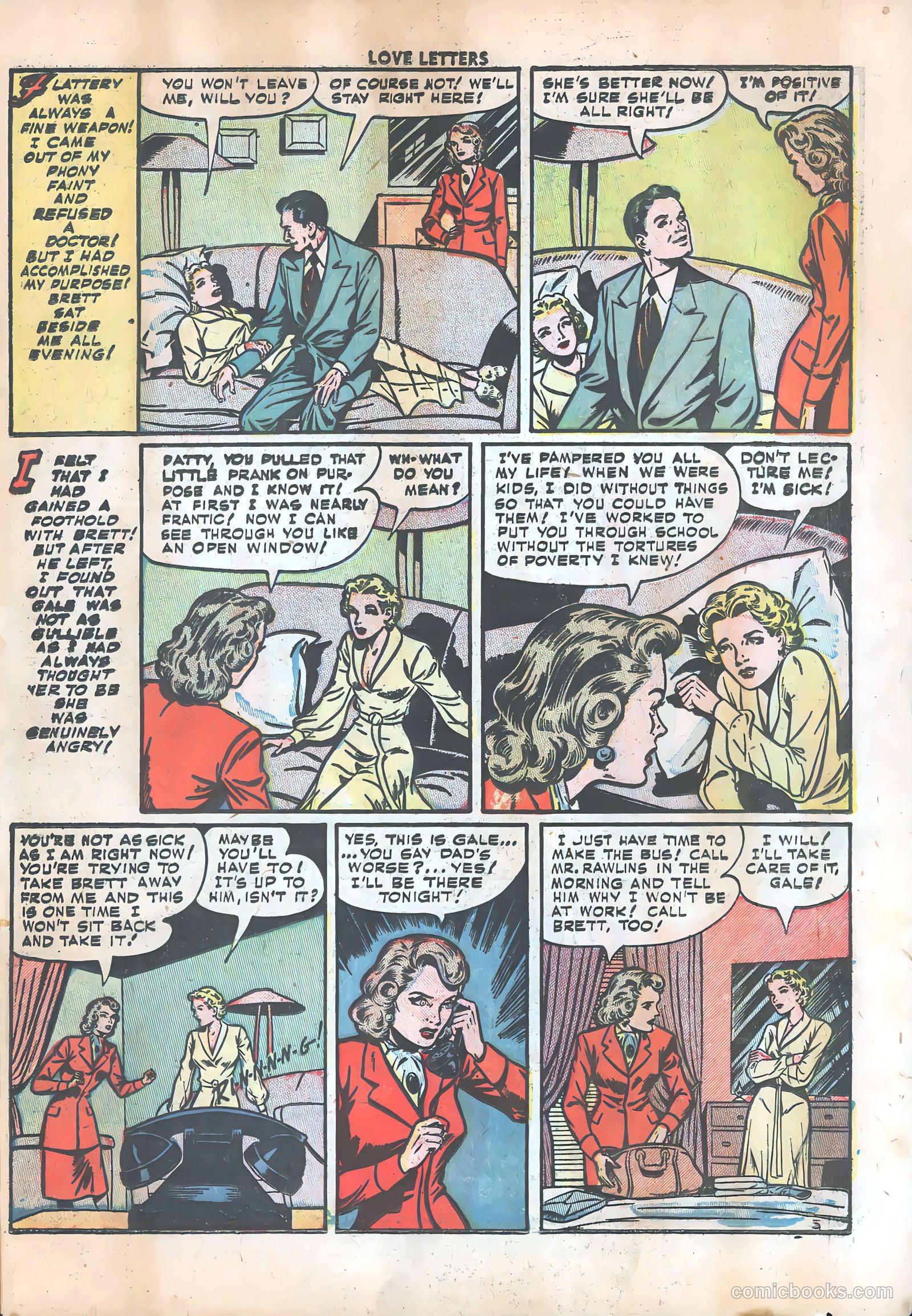 Love Letters #17 (1952) — page 31 of 36