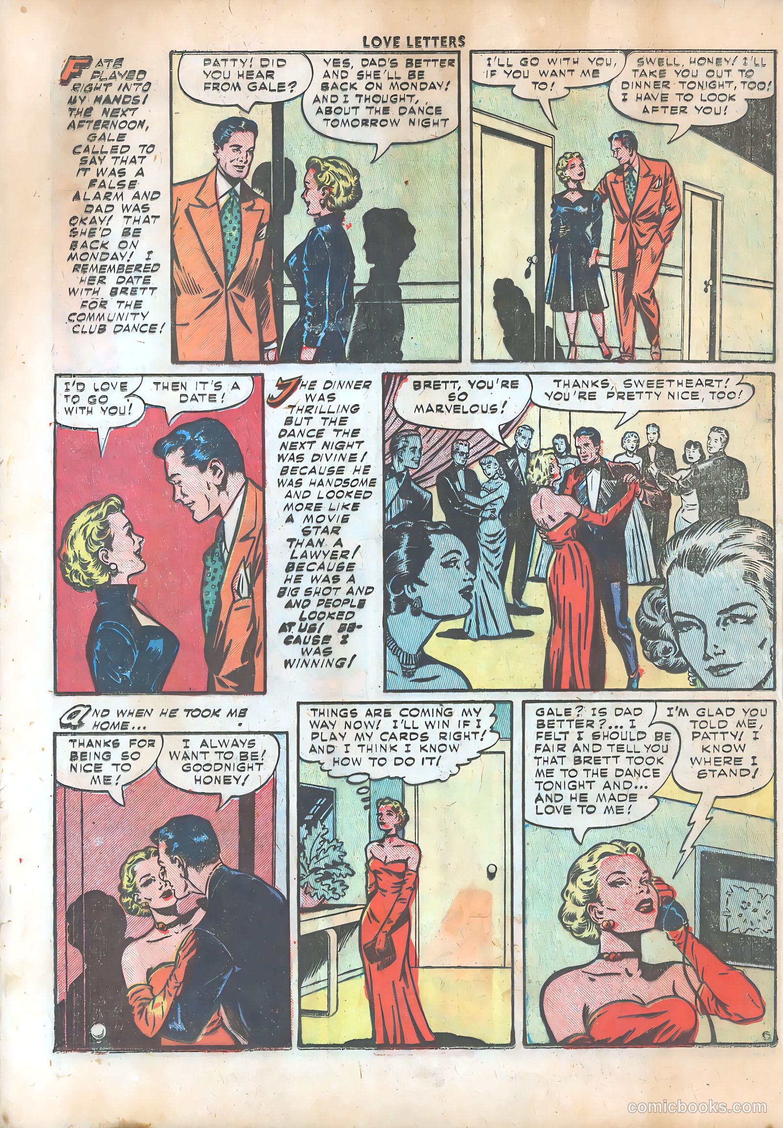 Love Letters #17 (1952) — page 32 of 36
