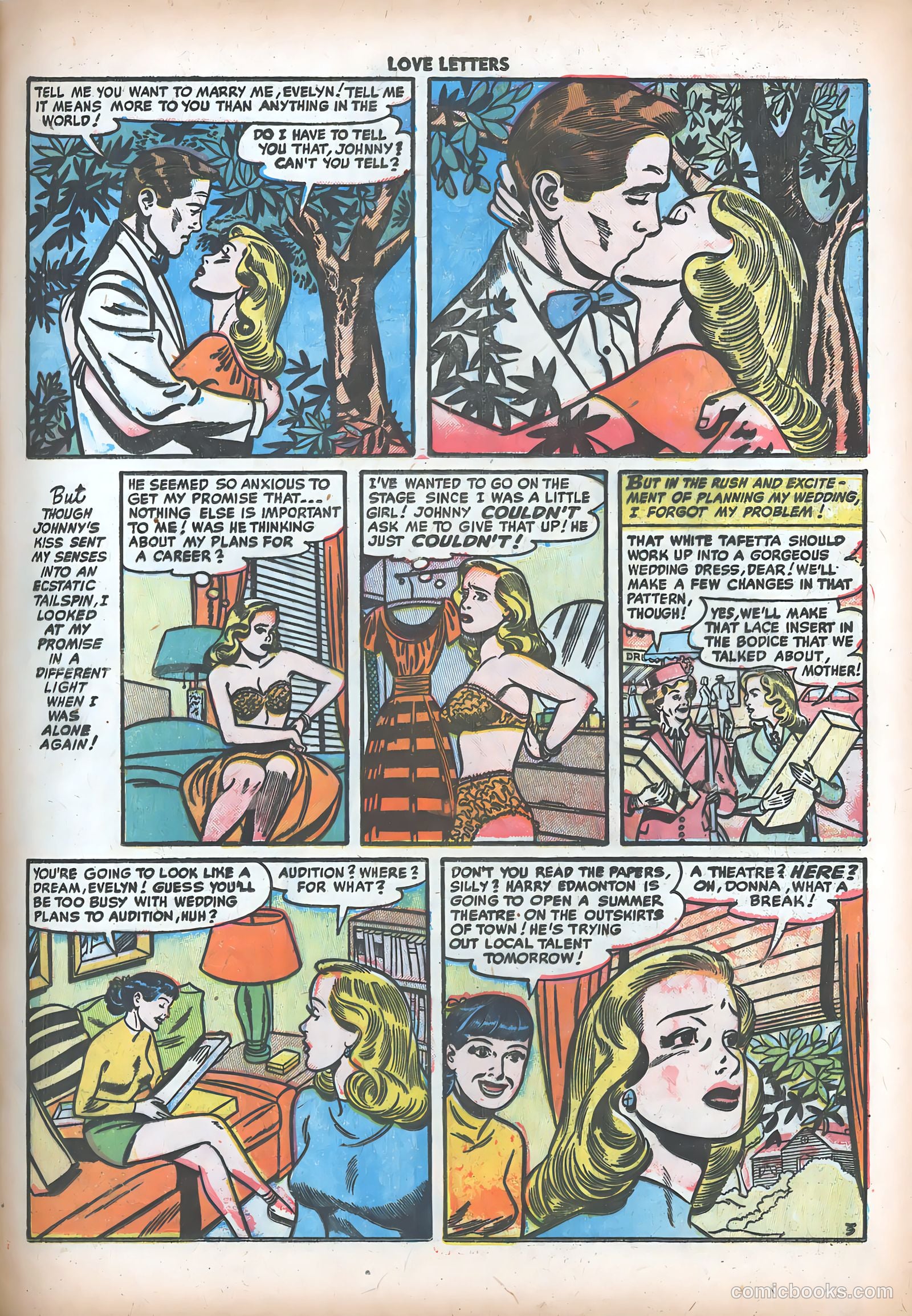 Love Letters #18 (1952) — page 5 of 37
