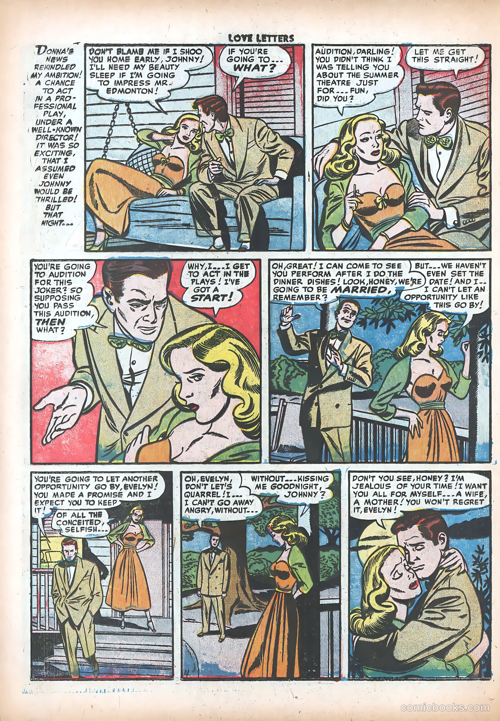 Love Letters #18 (1952) — page 6 of 37