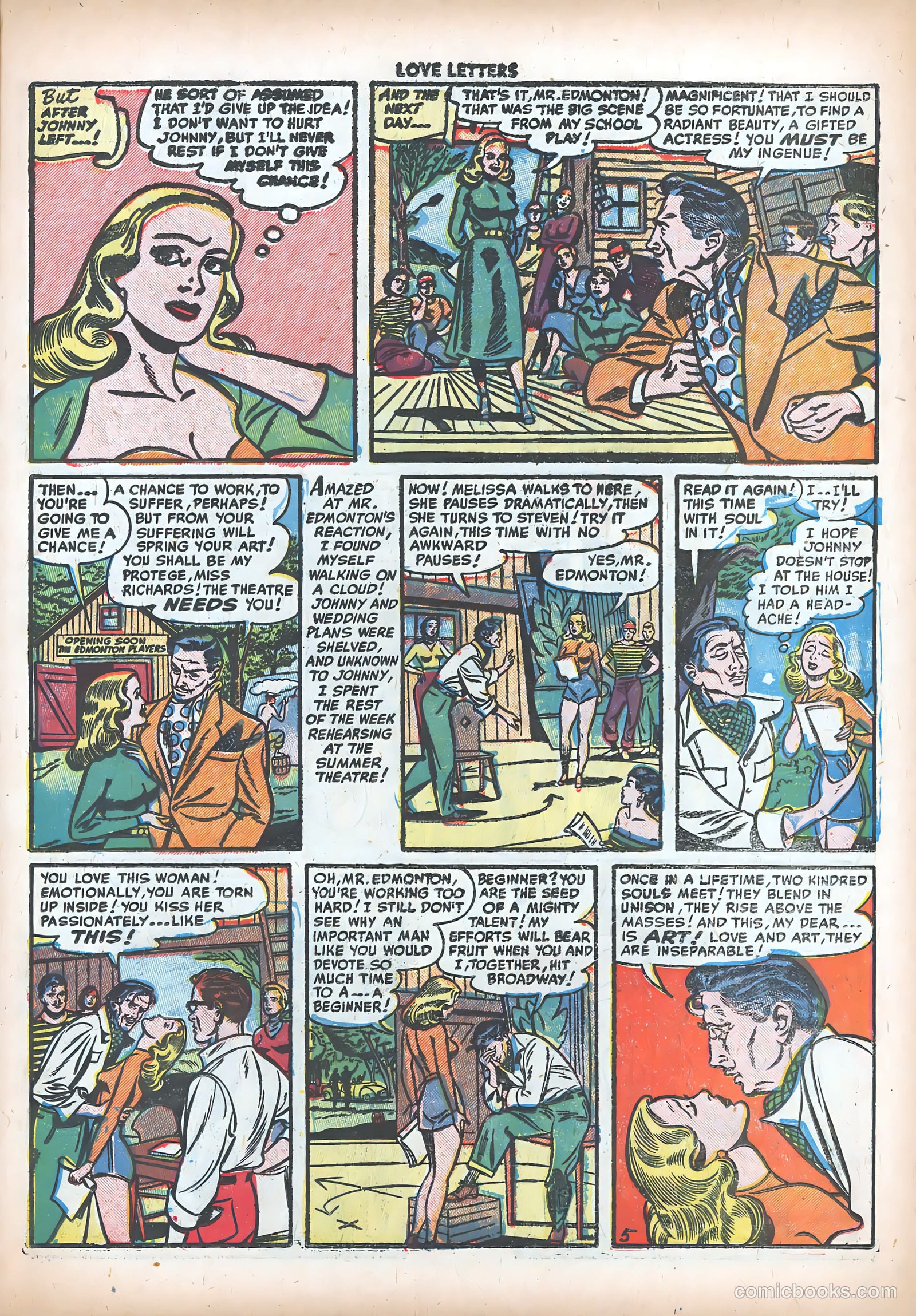 Love Letters #18 (1952) — page 7 of 37