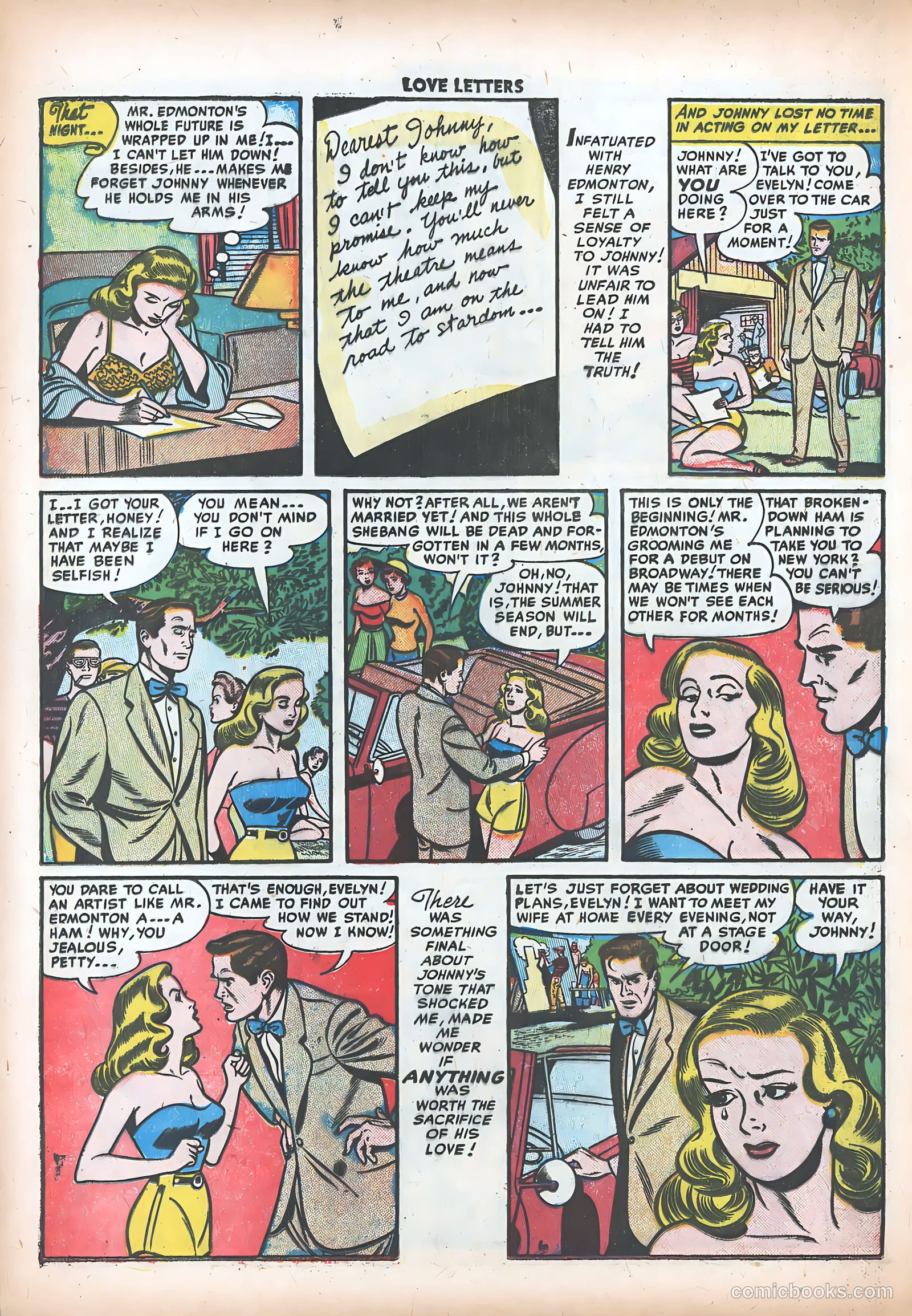 Love Letters #18 (1952) — page 8 of 37