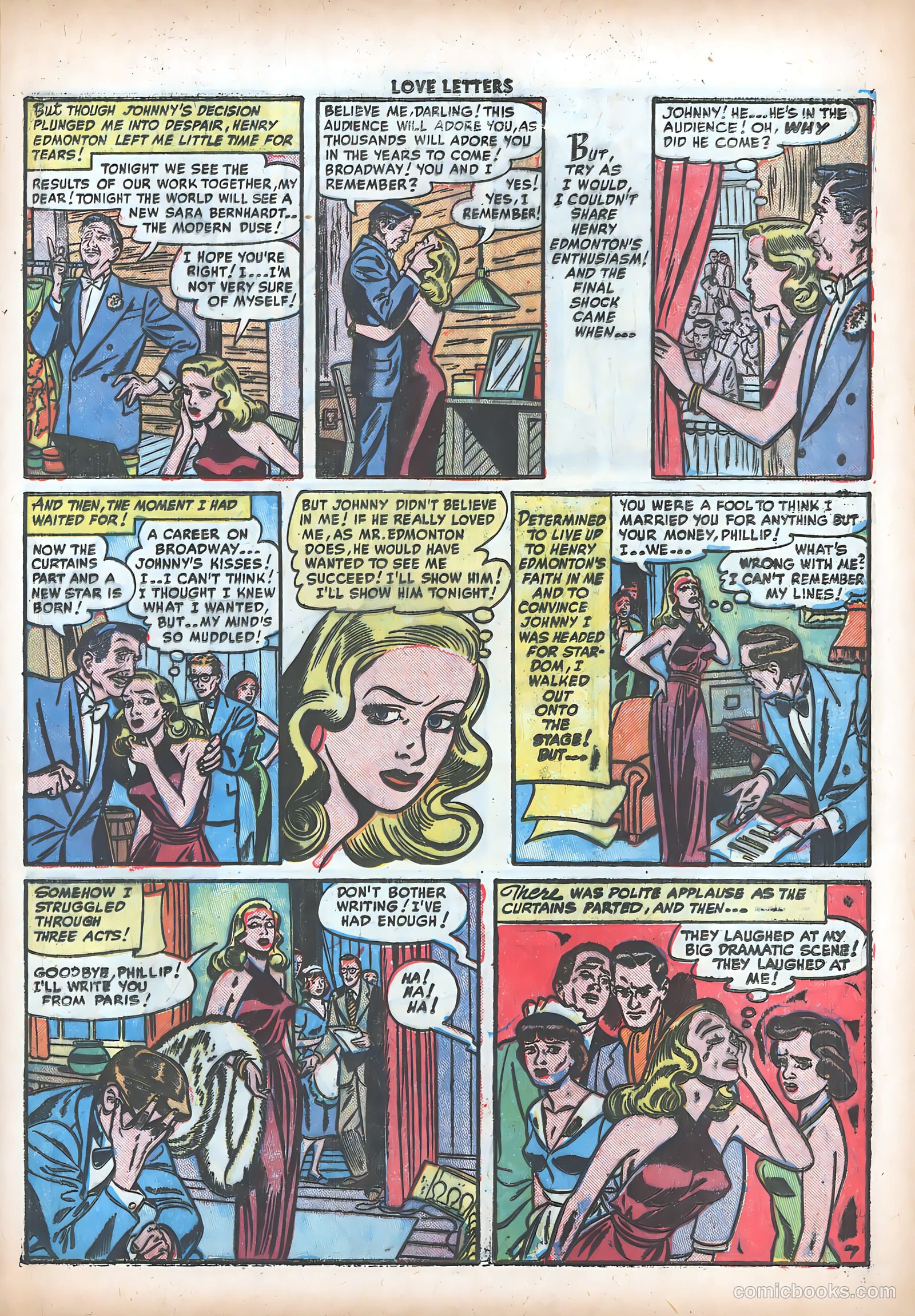 Love Letters #18 (1952) — page 9 of 37