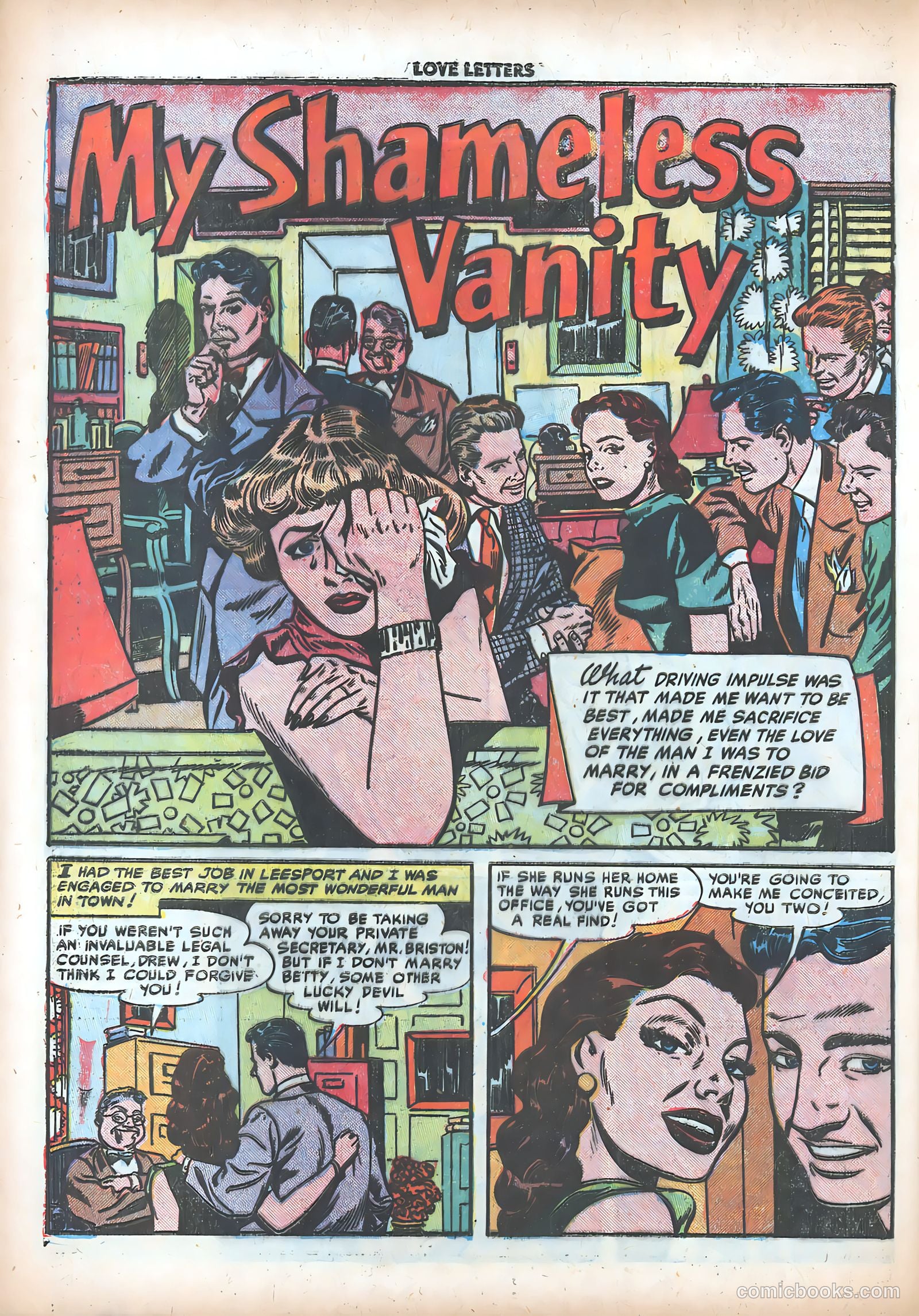 Love Letters #18 (1952) — page 12 of 37