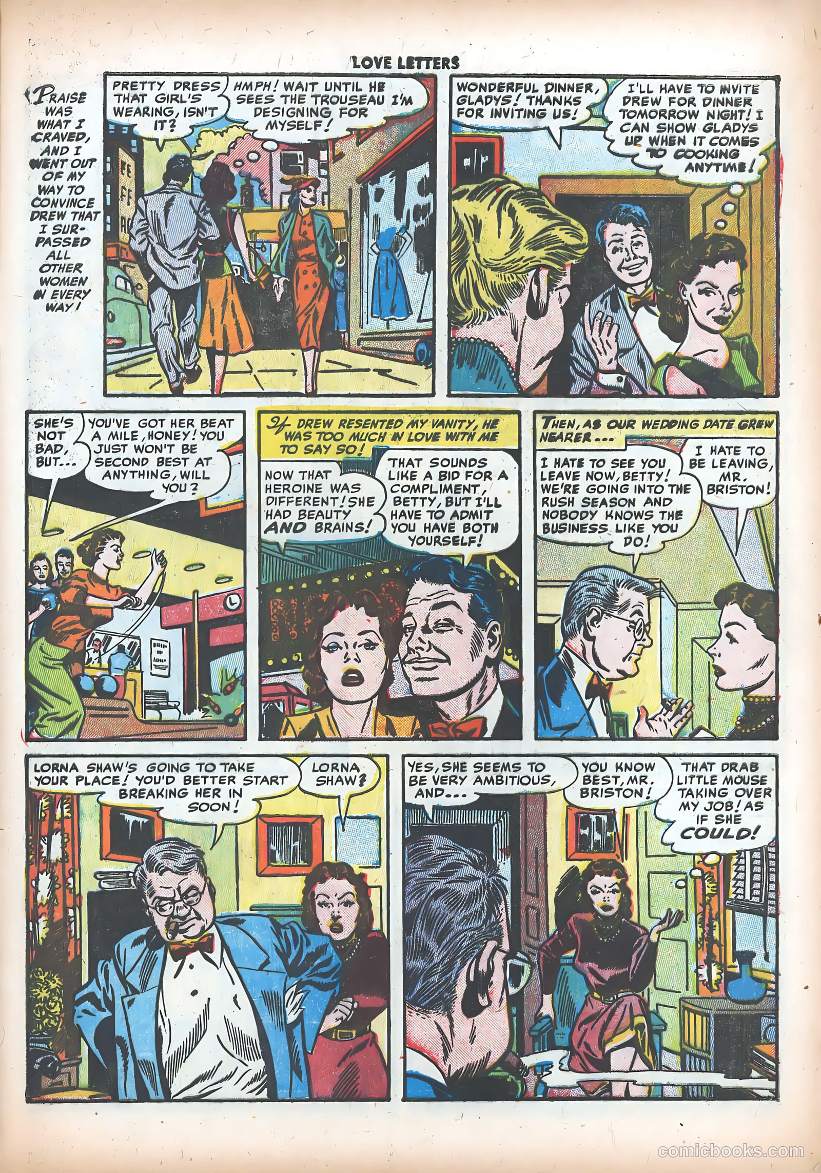 Love Letters #18 (1952) — page 13 of 37