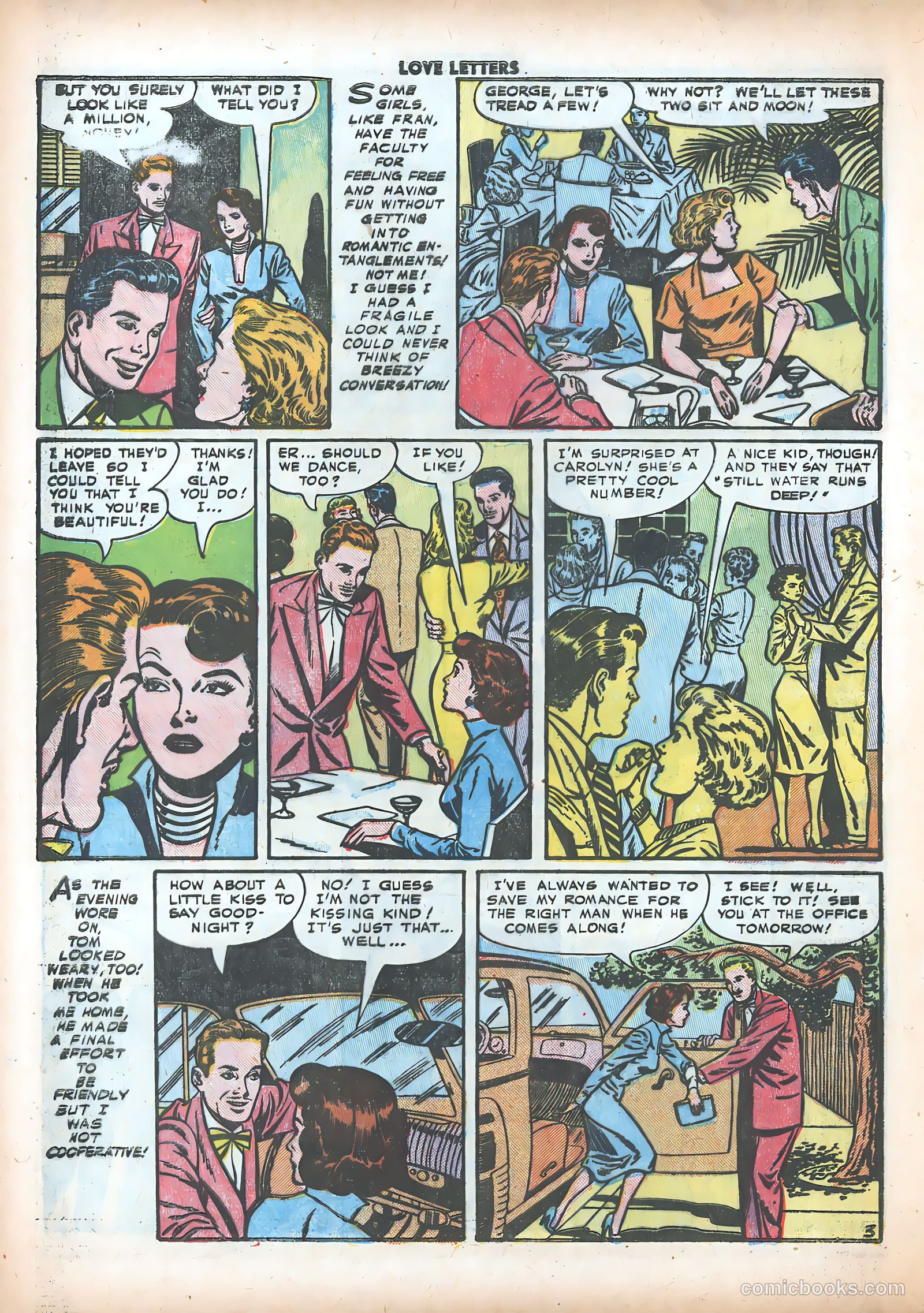 Love Letters #18 (1952) — page 20 of 37