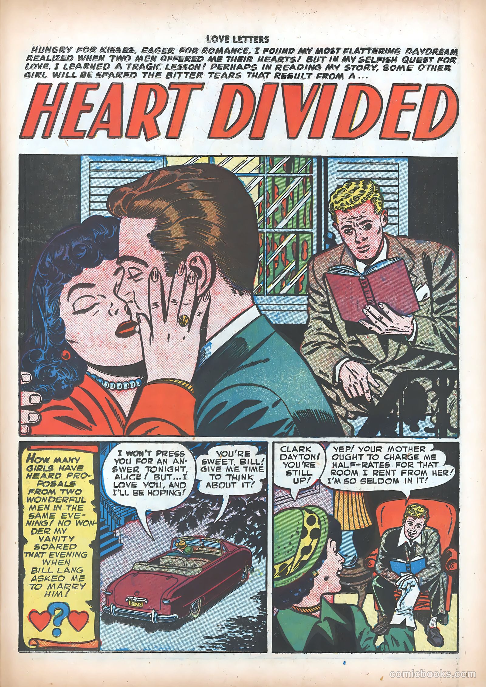 Love Letters #18 (1952) — page 27 of 37