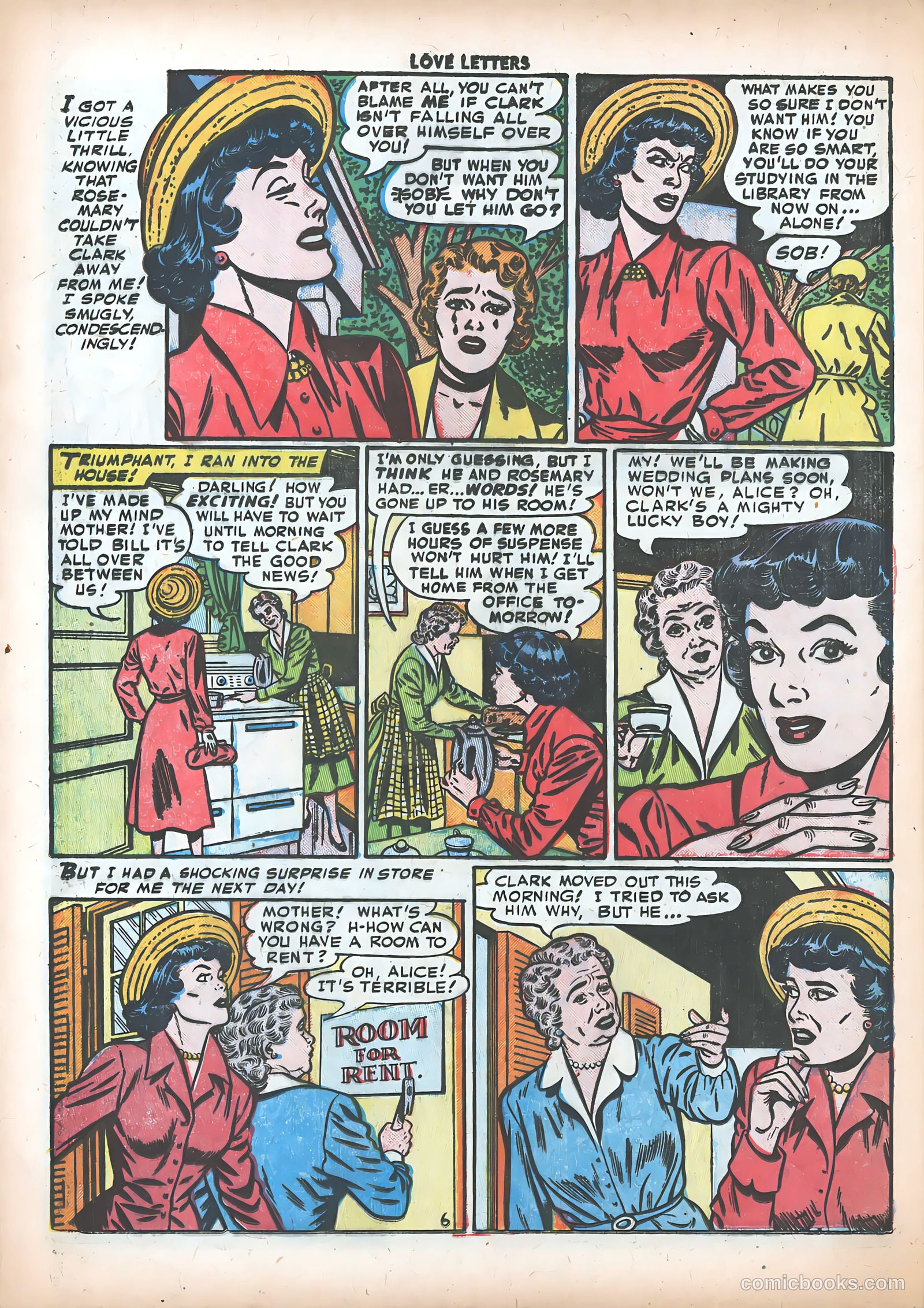 Love Letters #18 (1952) — page 32 of 37
