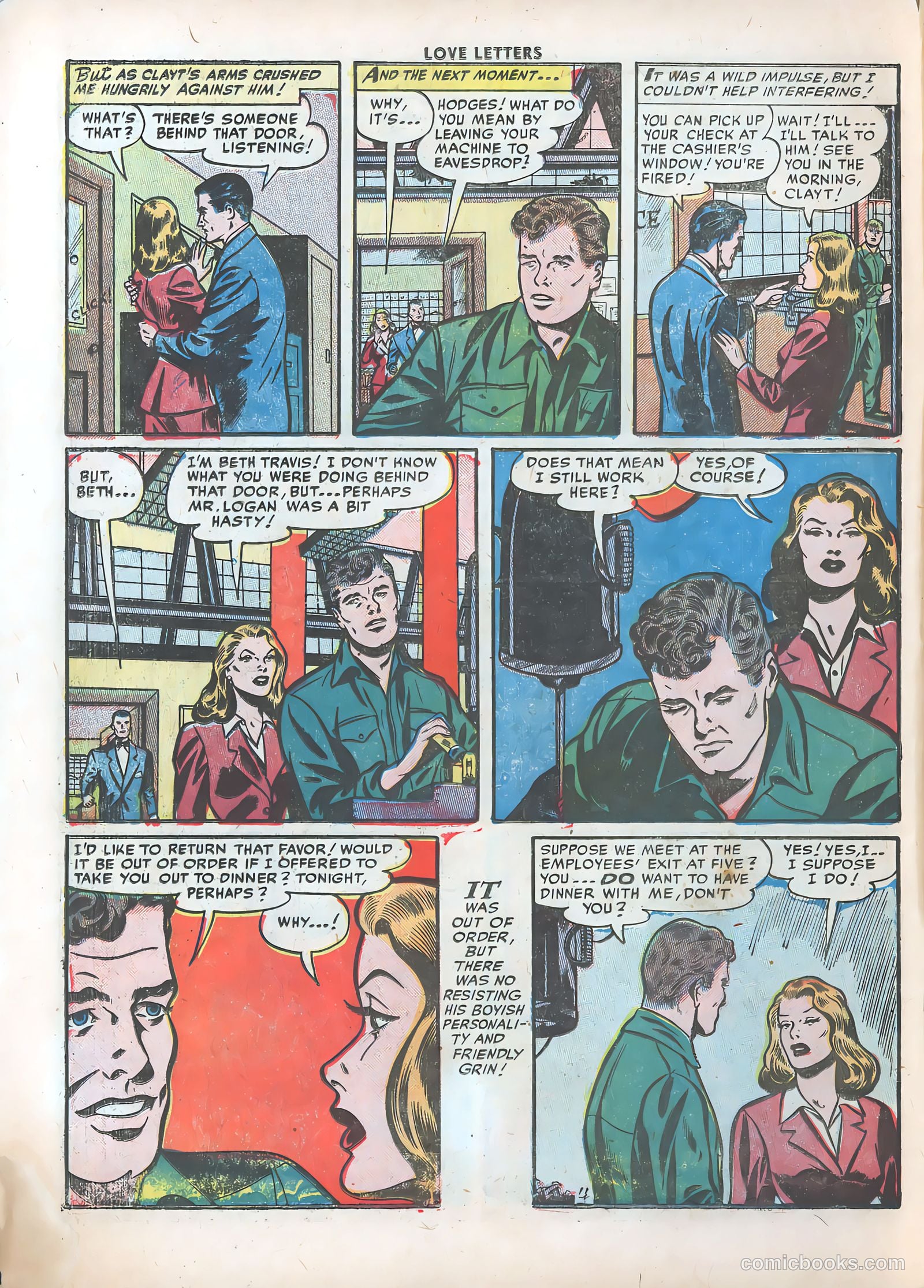 Love Letters #19 (1952) — page 6 of 36