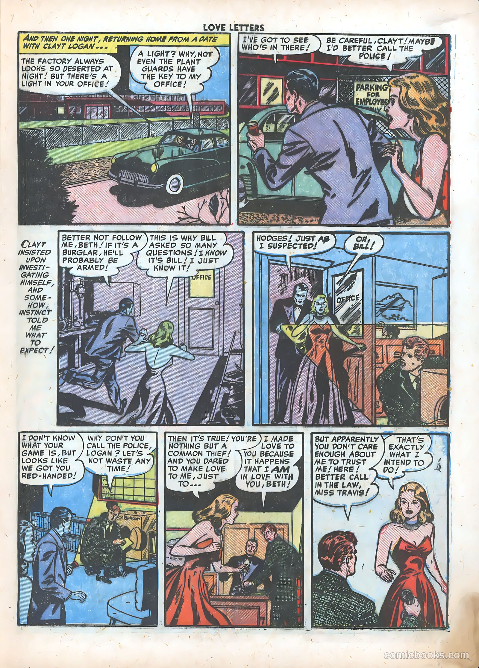 Love Letters #19 (1952) — page 9 of 36