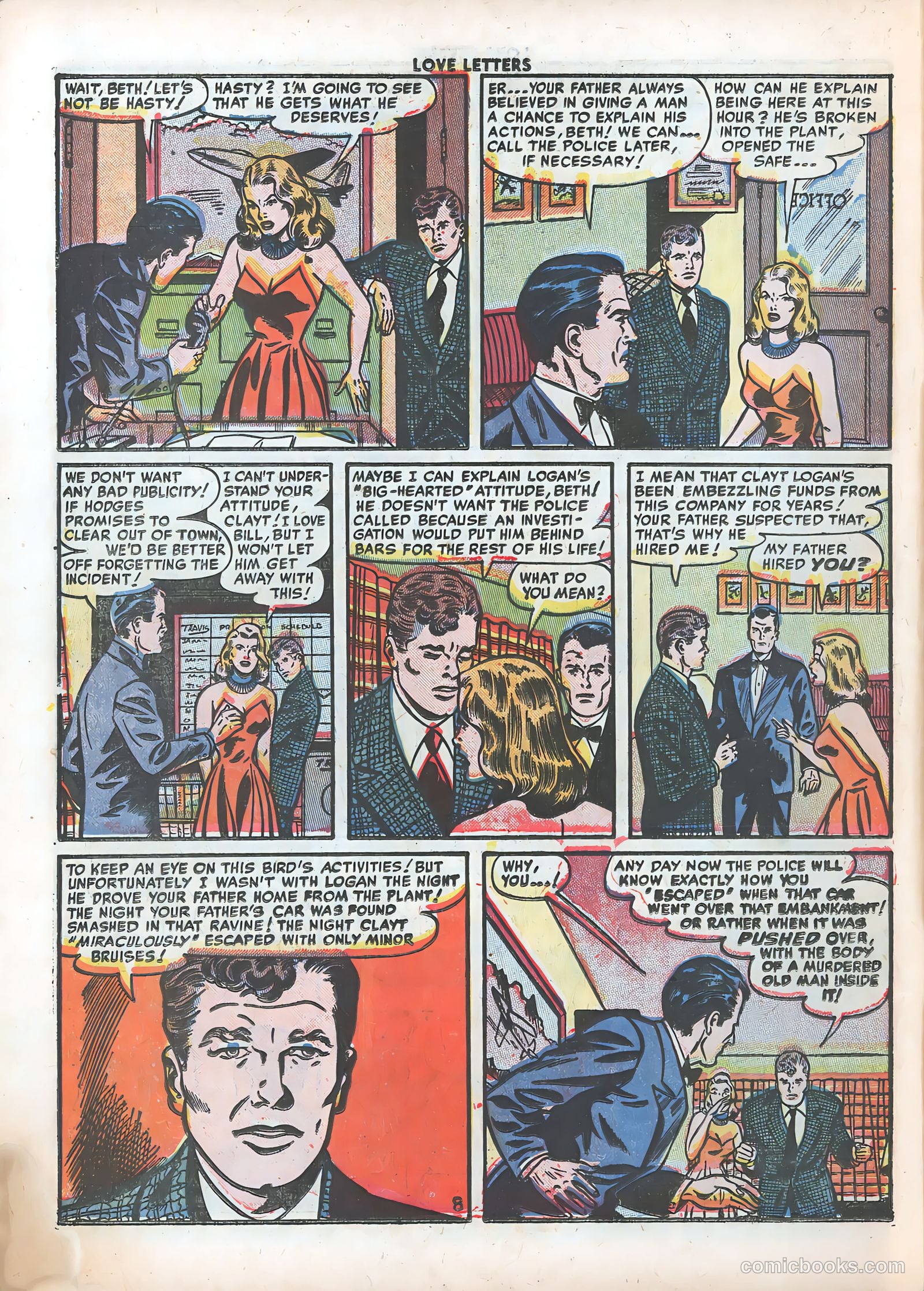 Love Letters #19 (1952) — page 10 of 36