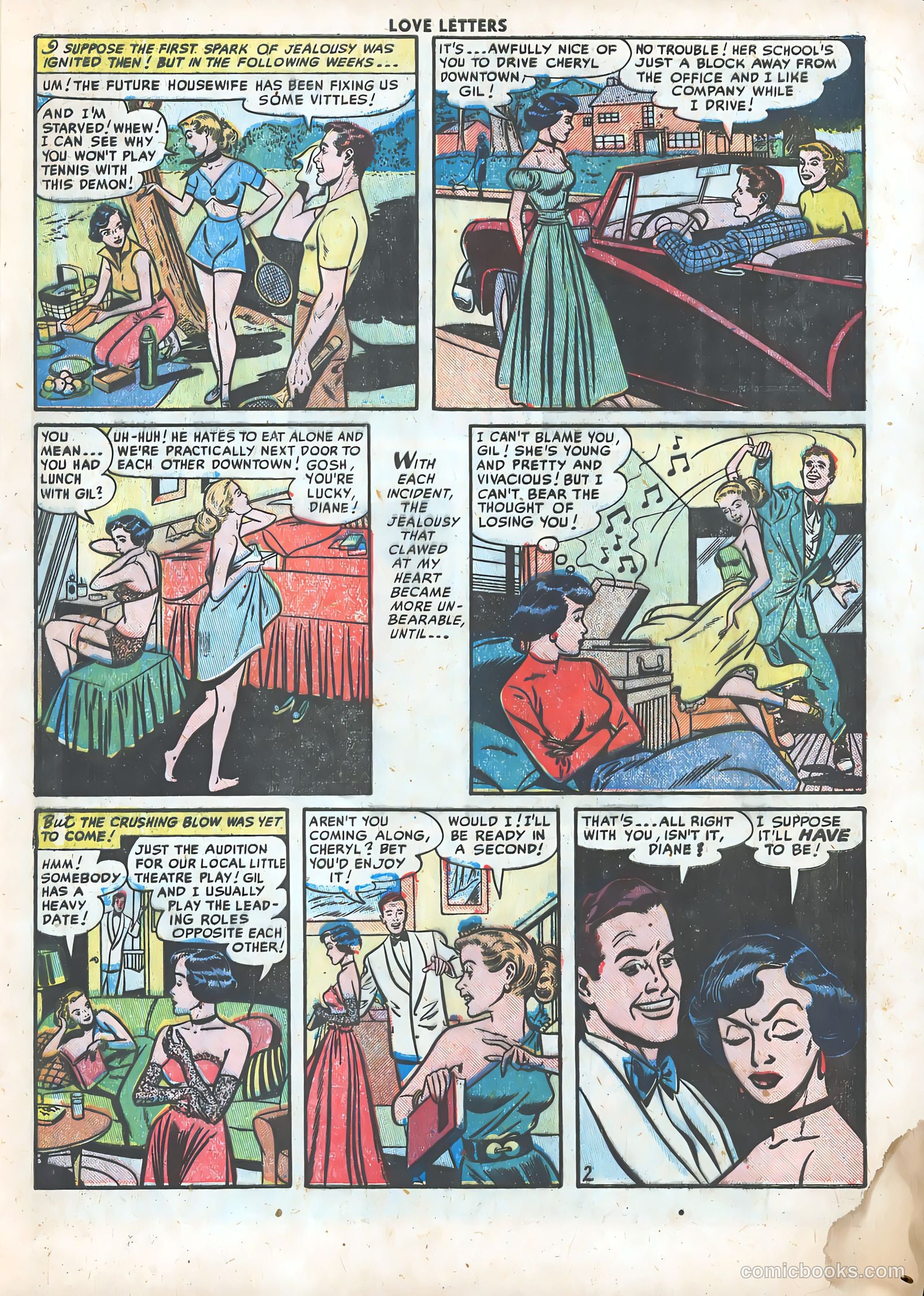 Love Letters #19 (1952) — page 13 of 36
