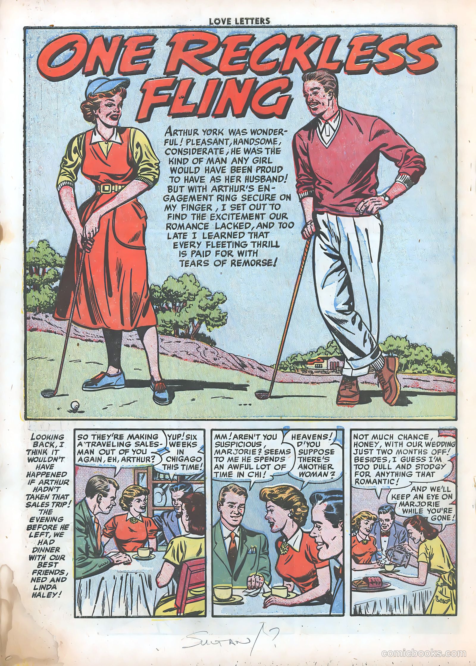 Love Letters #19 (1952) — page 18 of 36