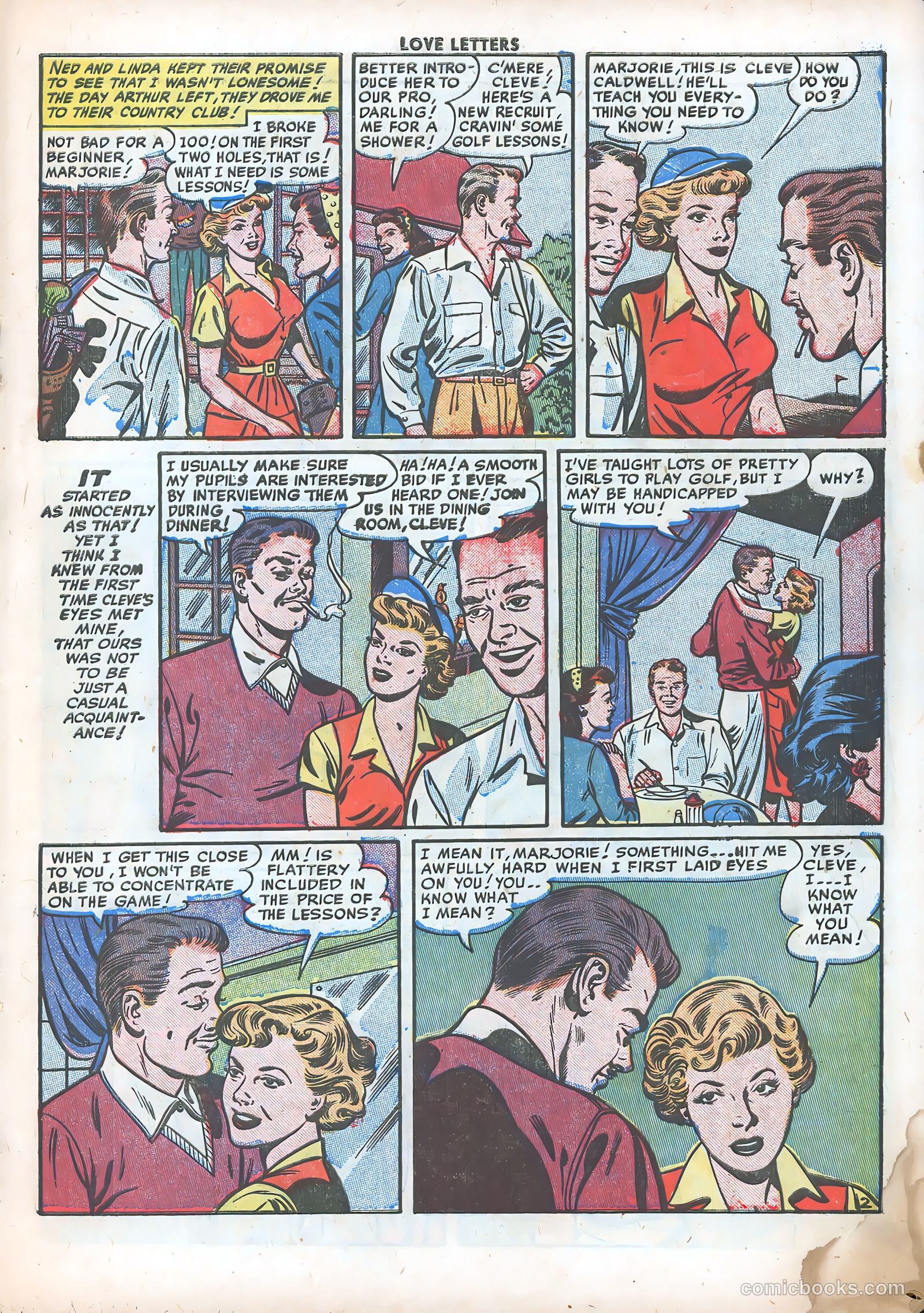 Love Letters #19 (1952) — page 19 of 36