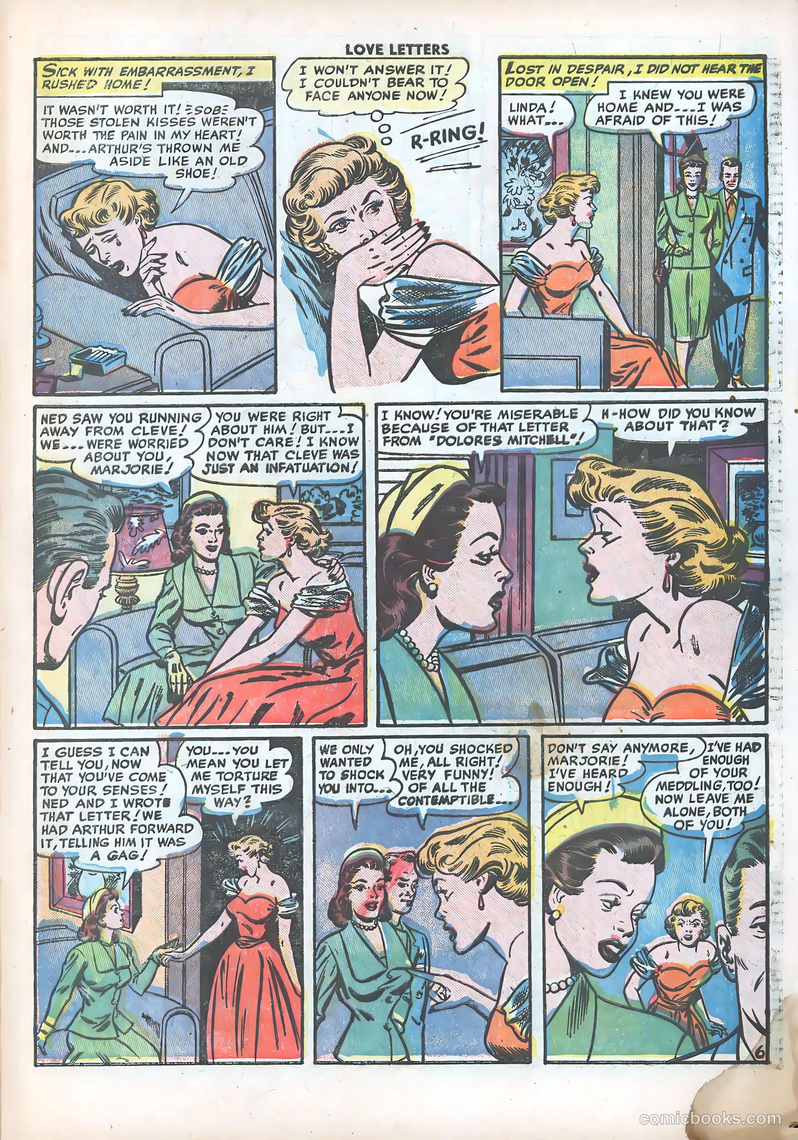 Love Letters #19 (1952) — page 23 of 36