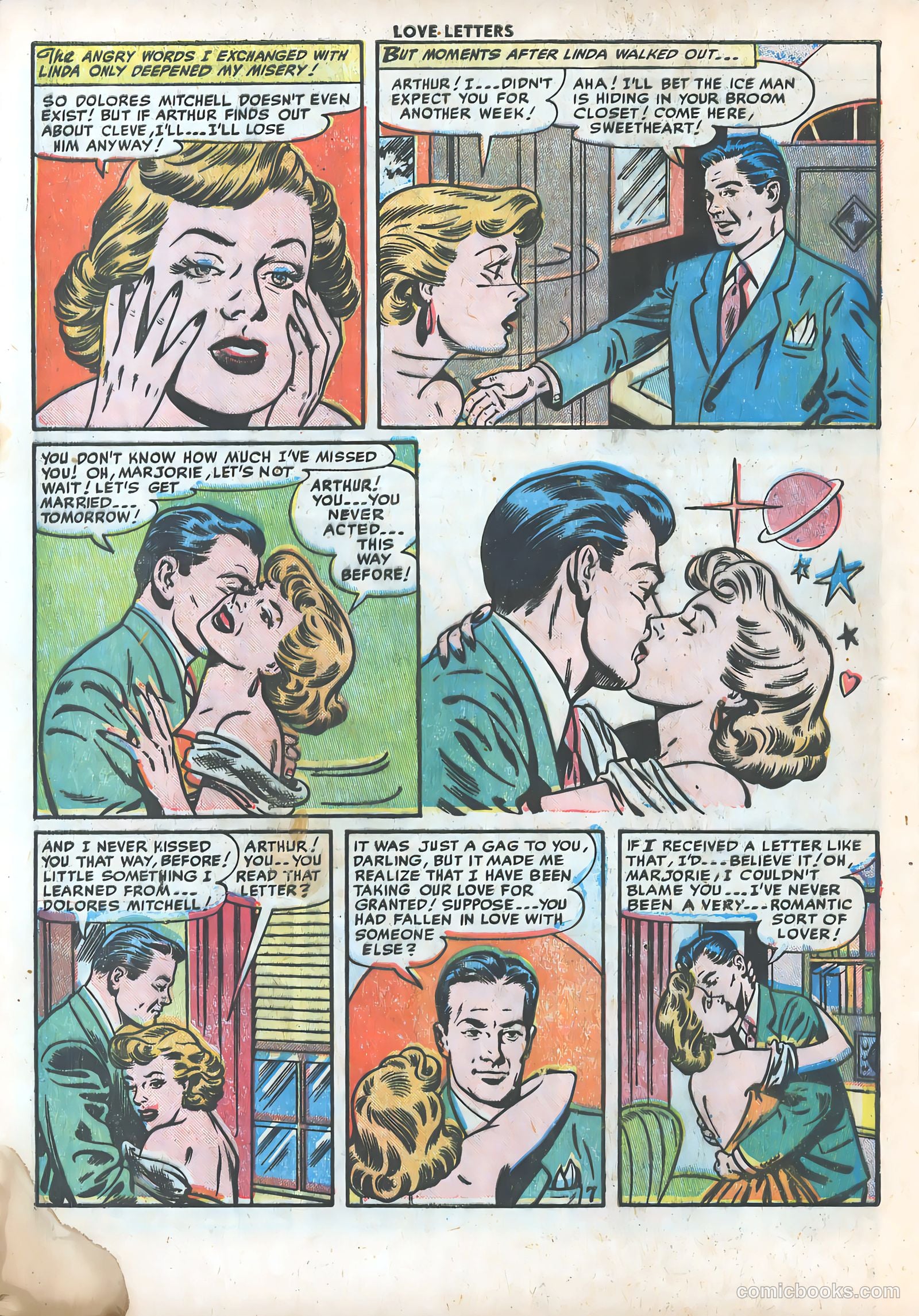 Love Letters #19 (1952) — page 24 of 36