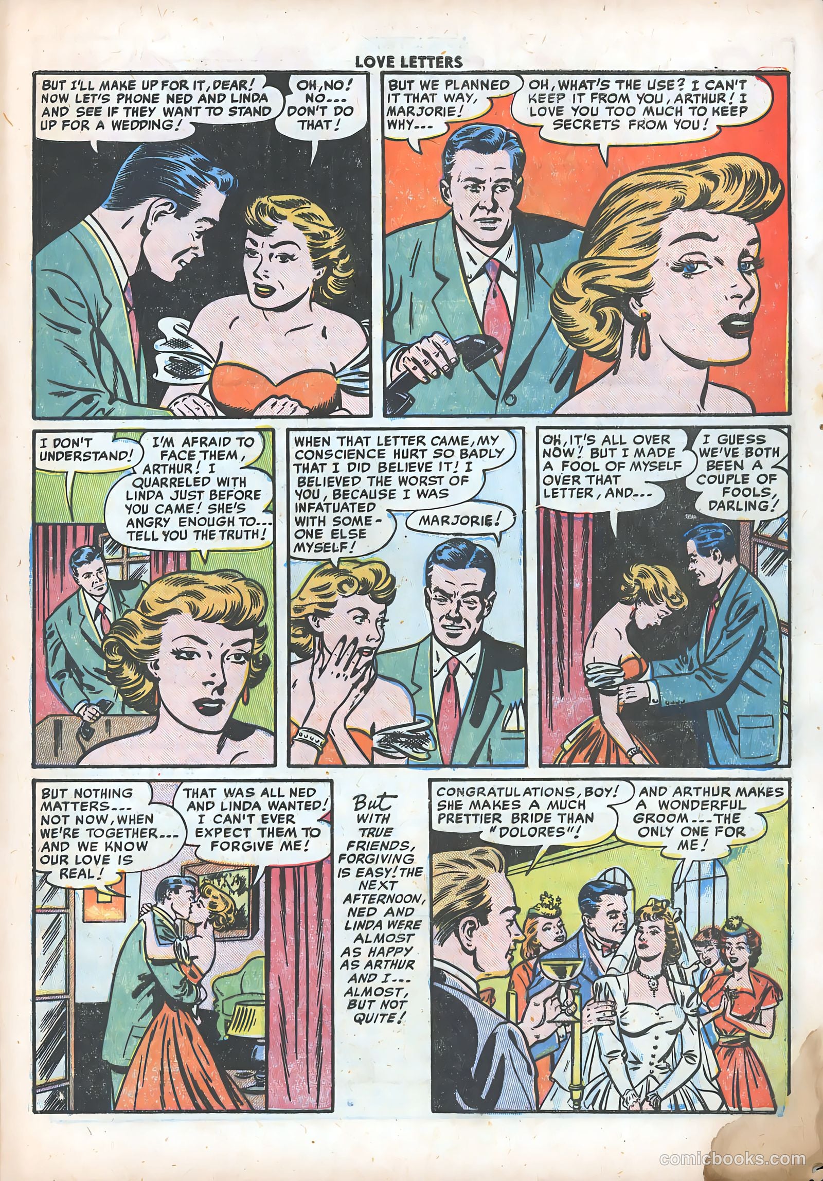 Love Letters #19 (1952) — page 25 of 36