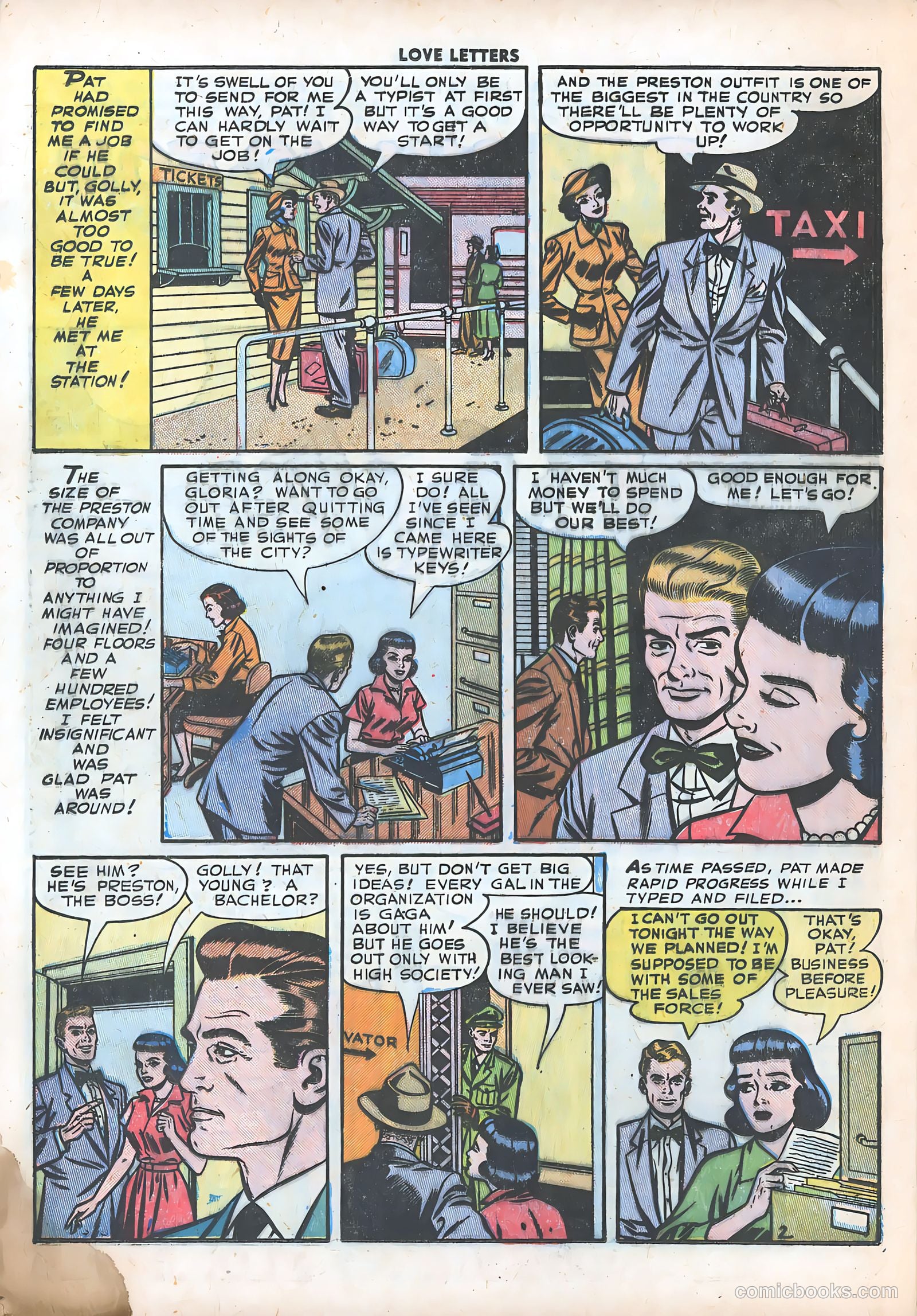 Love Letters #19 (1952) — page 28 of 36