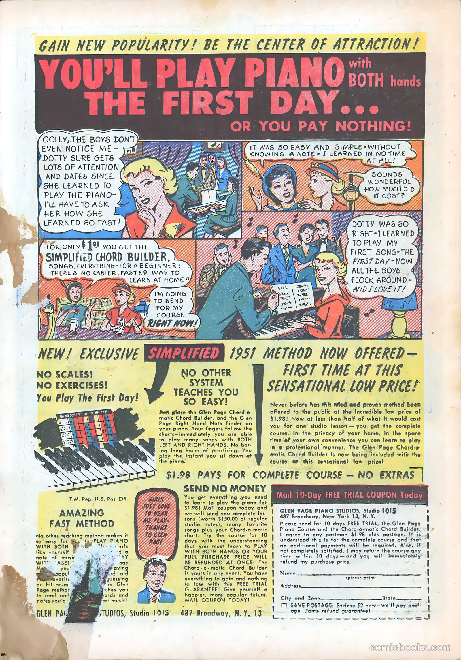 Love Letters #19 (1952) — page 34 of 36