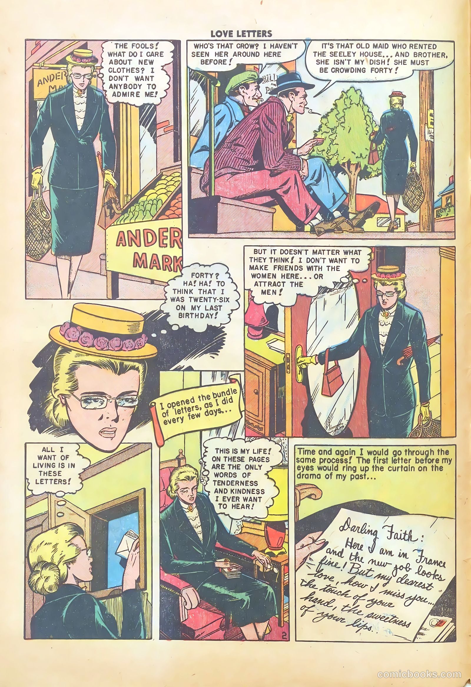 Love Letters #2 (1950) — page 4 of 36