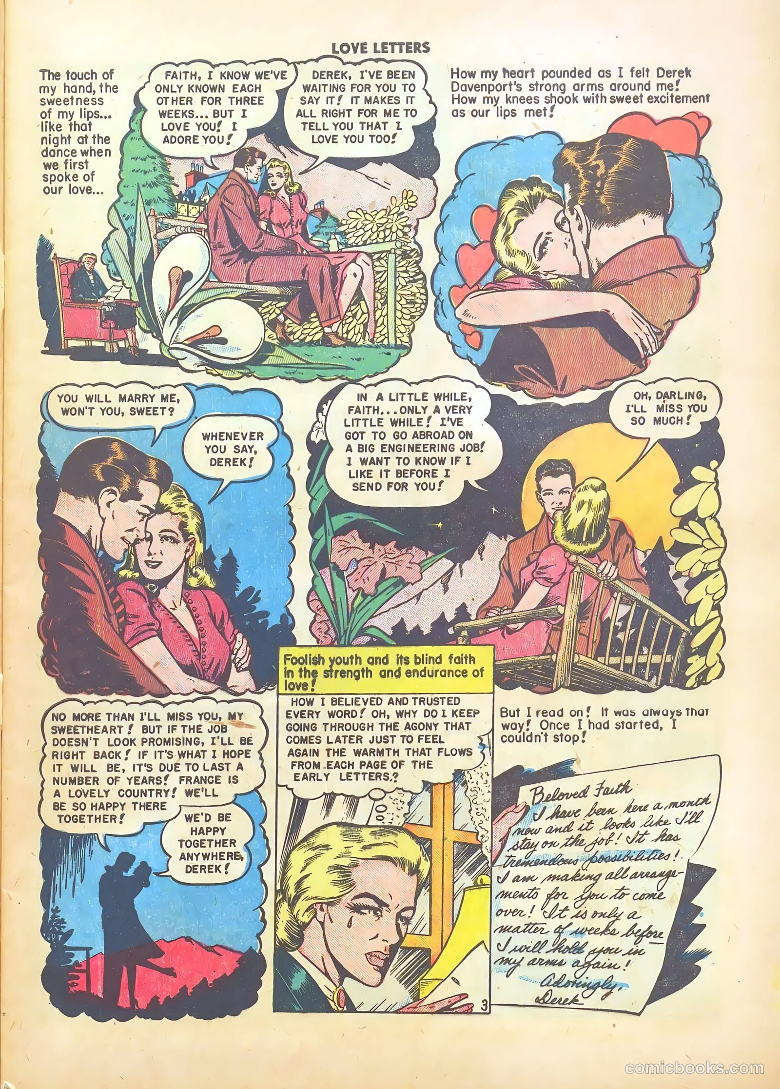 Love Letters #2 (1950) — page 5 of 36