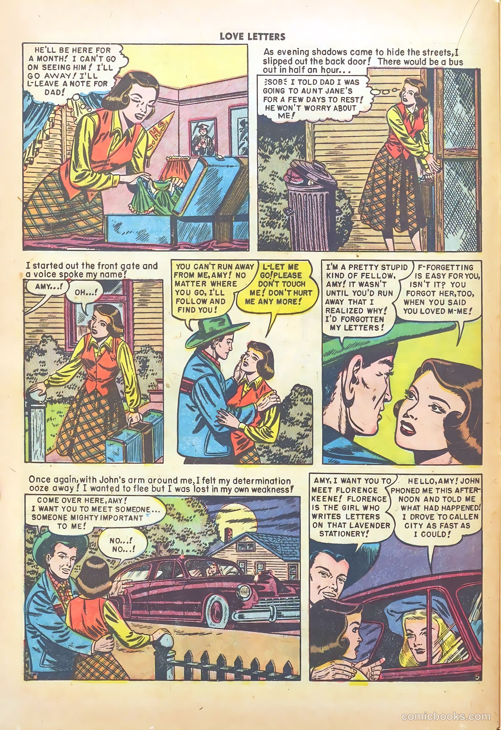 Love Letters #2 (1950) — page 16 of 36