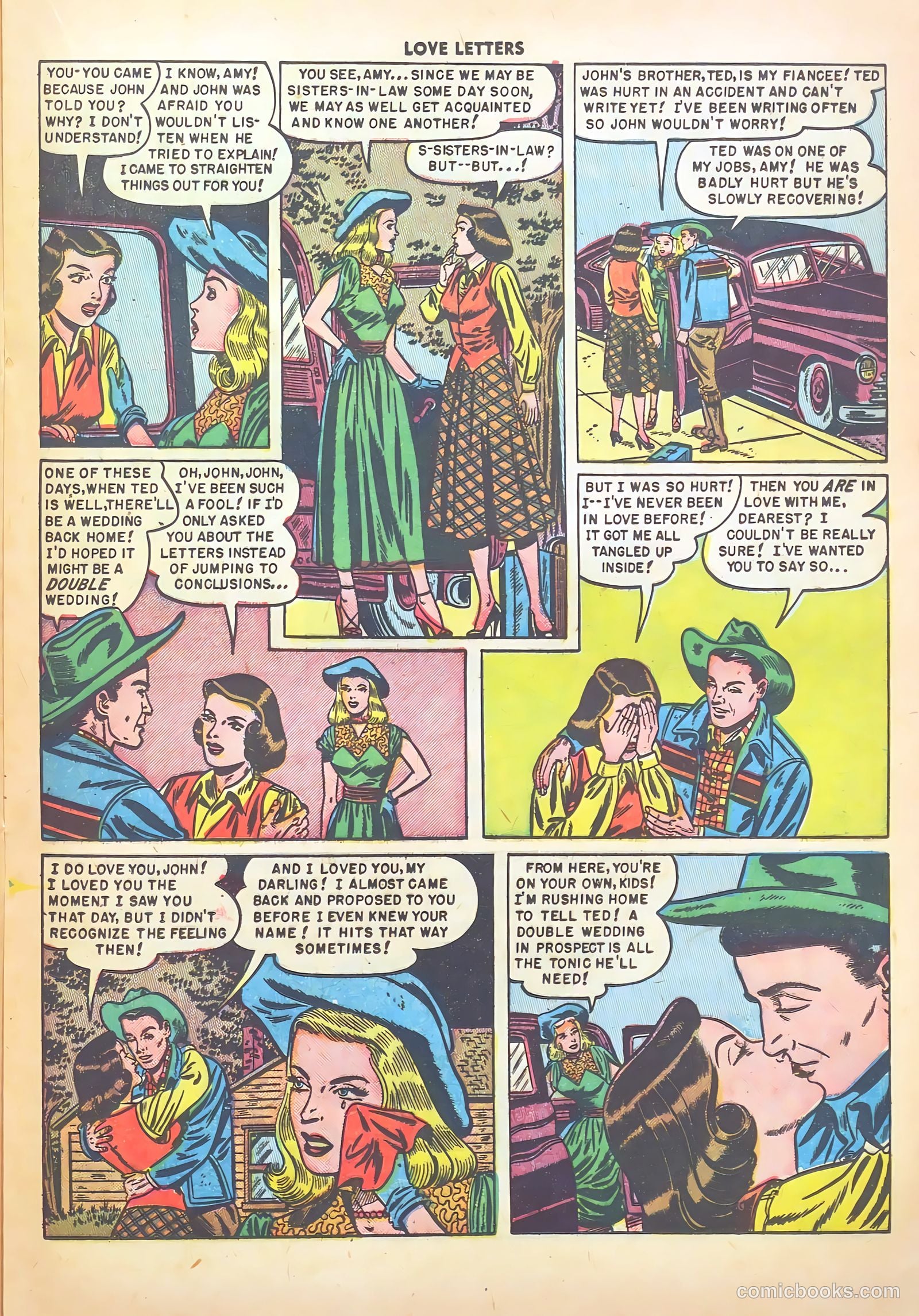 Love Letters #2 (1950) — page 17 of 36