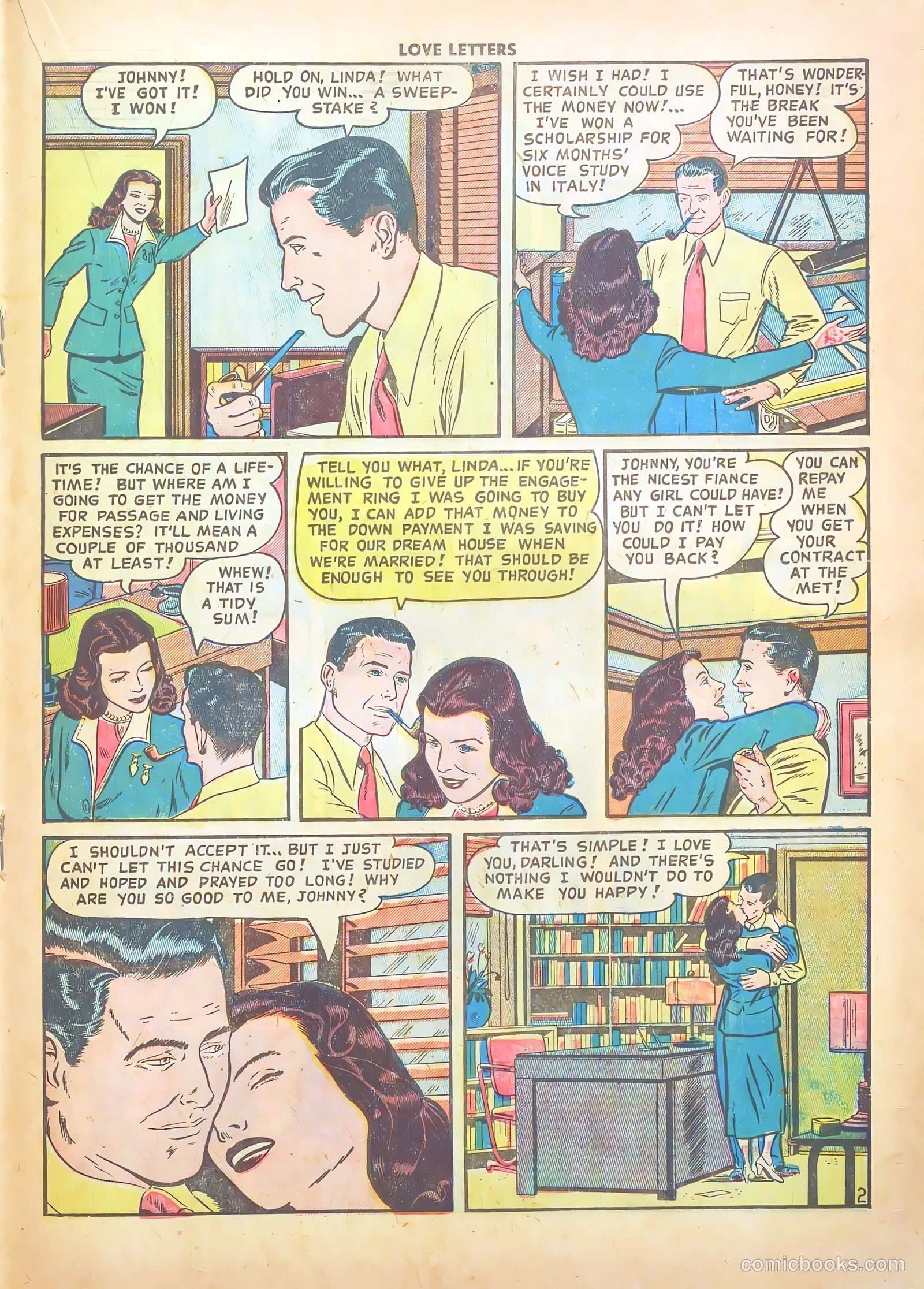 Love Letters #2 (1950) — page 19 of 36