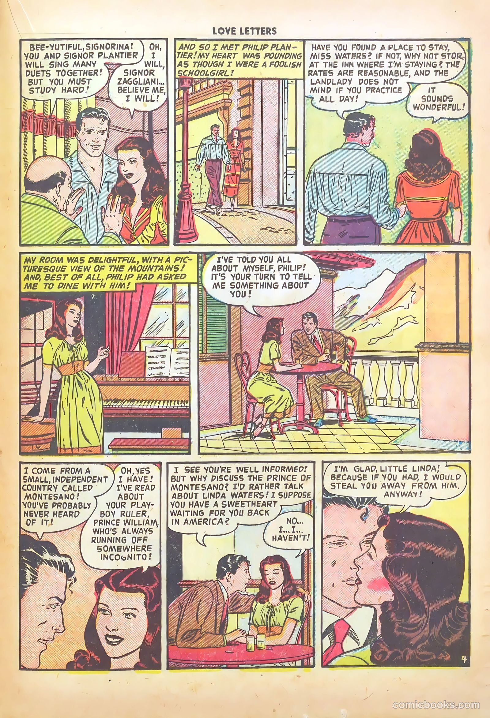 Love Letters #2 (1950) — page 21 of 36
