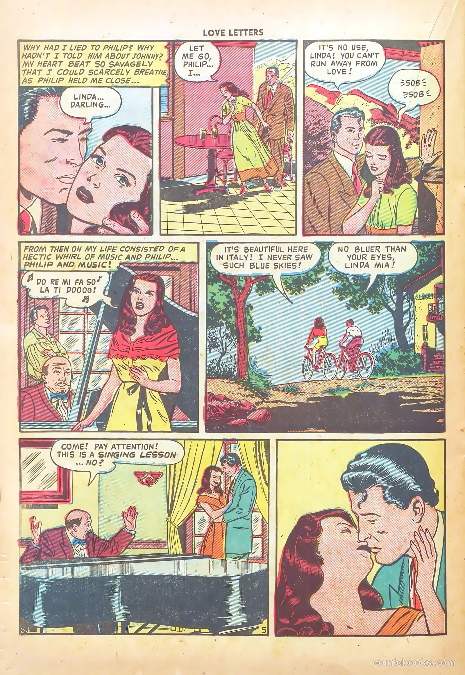 Love Letters #2 (1950) — page 22 of 36