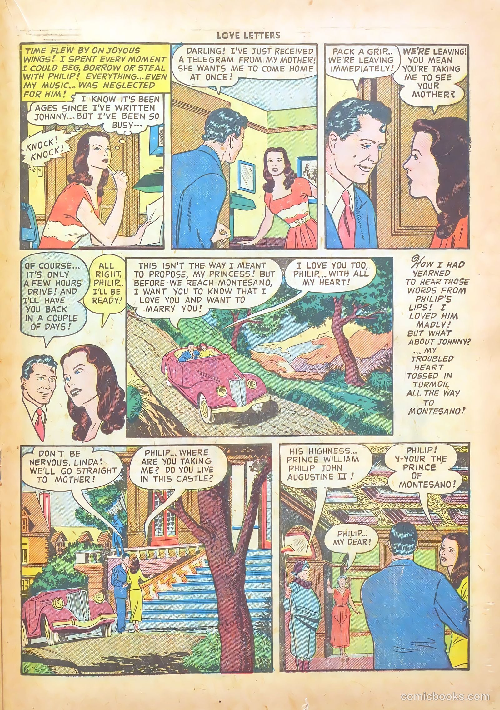 Love Letters #2 (1950) — page 23 of 36