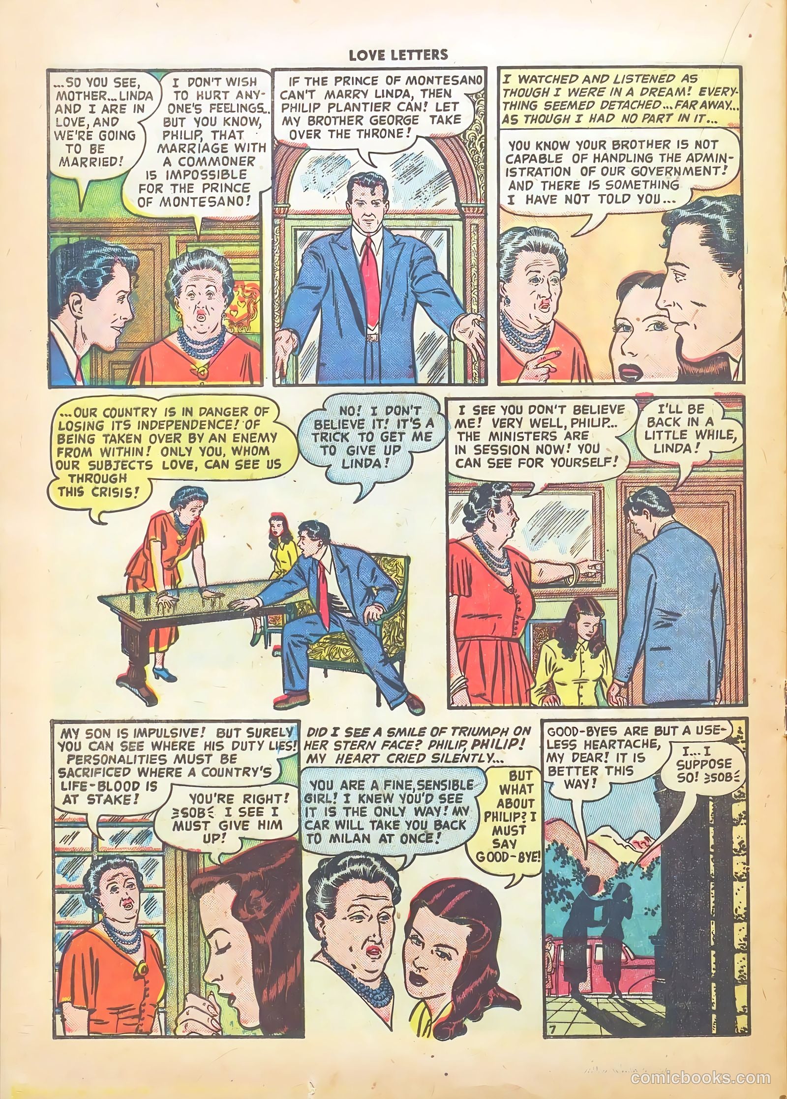Love Letters #2 (1950) — page 24 of 36
