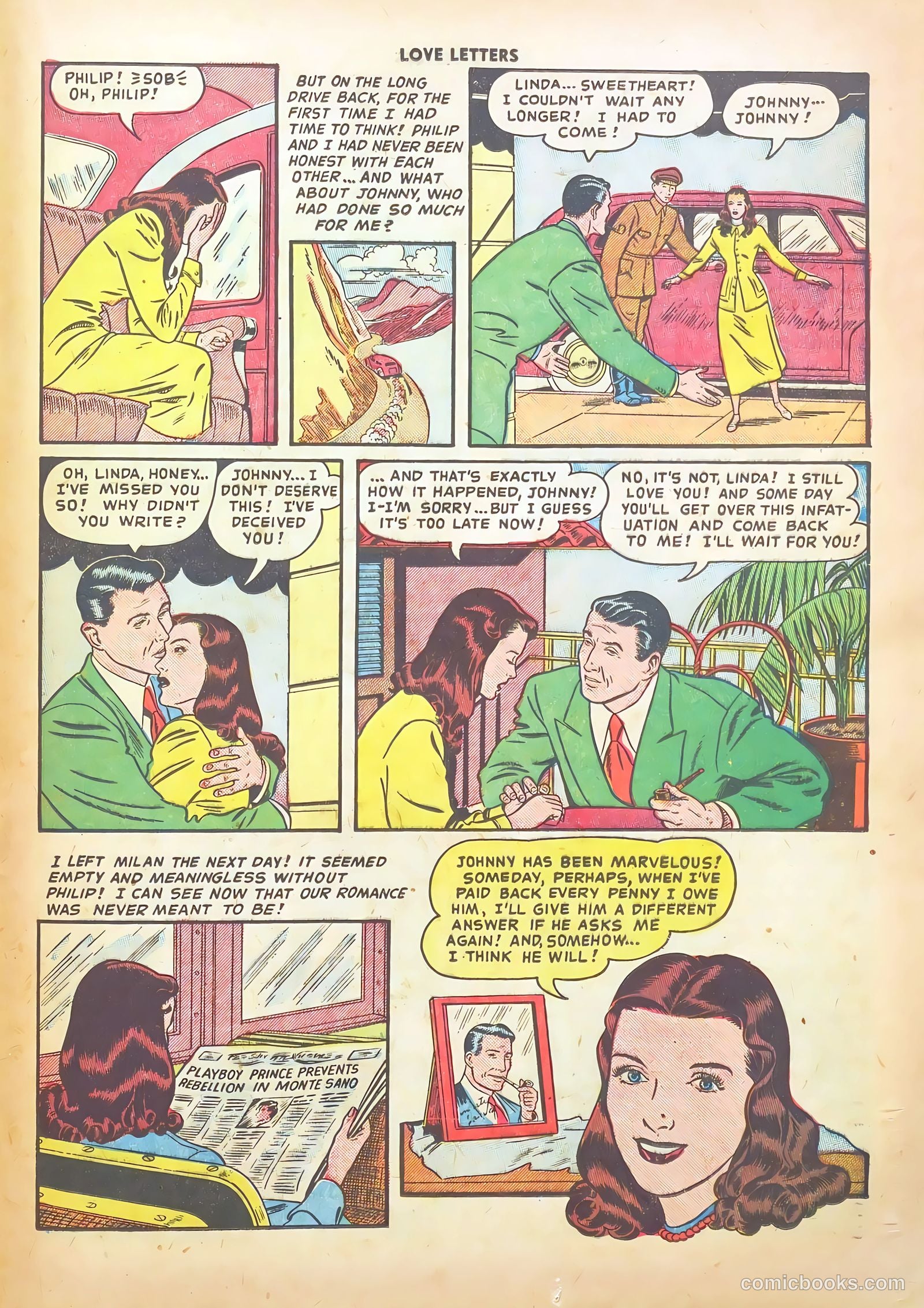 Love Letters #2 (1950) — page 25 of 36