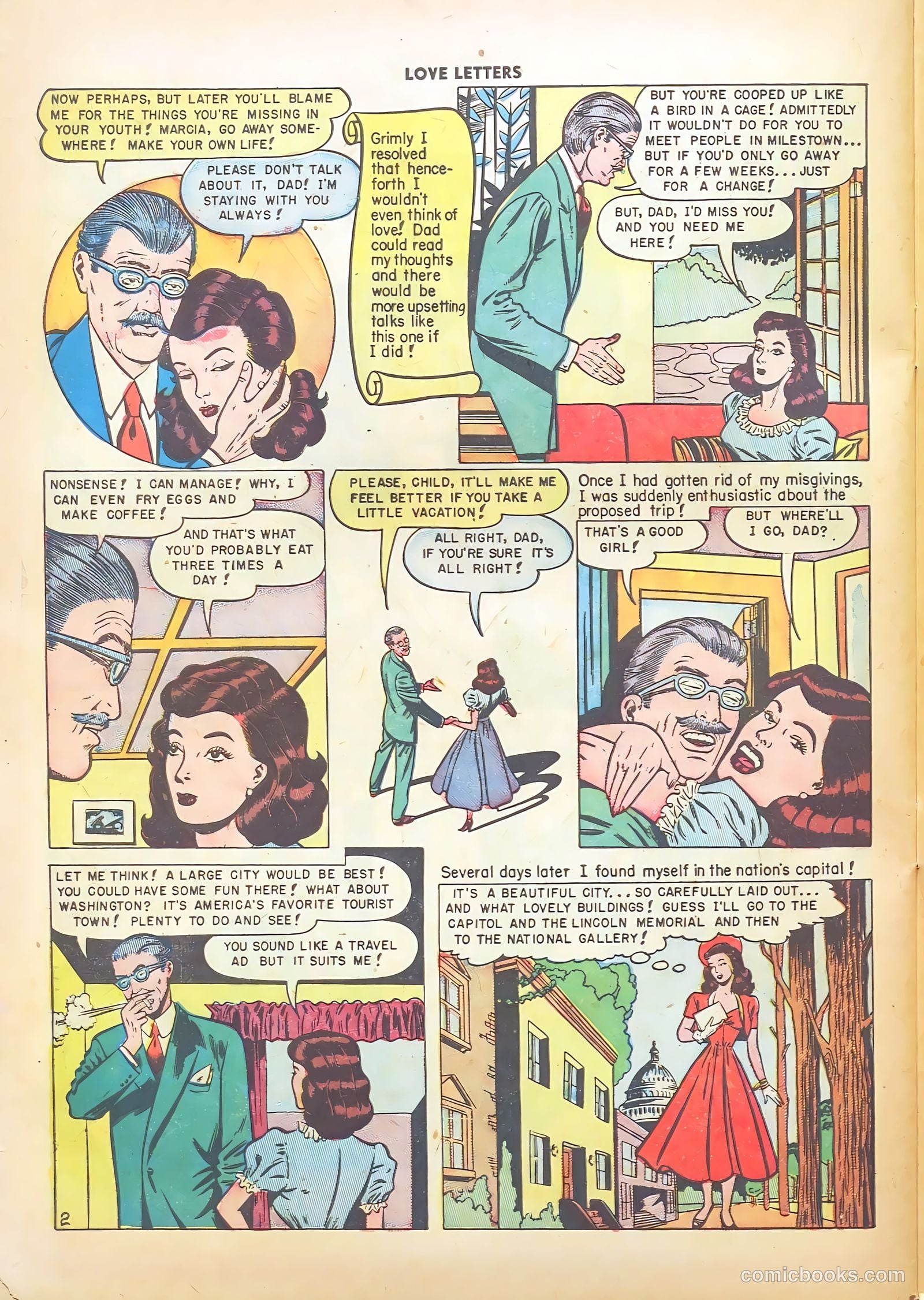 Love Letters #2 (1950) — page 28 of 36