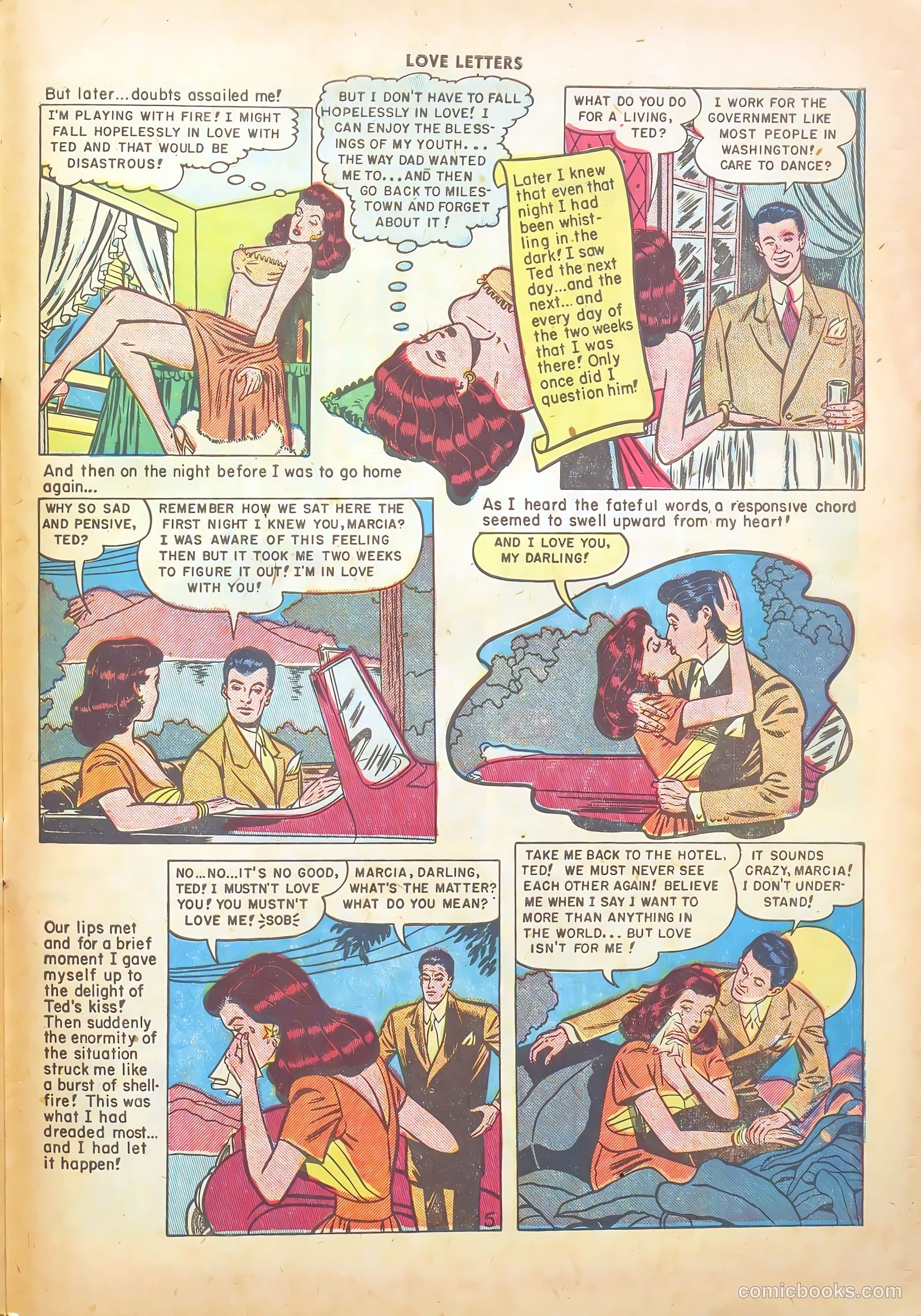 Love Letters #2 (1950) — page 31 of 36