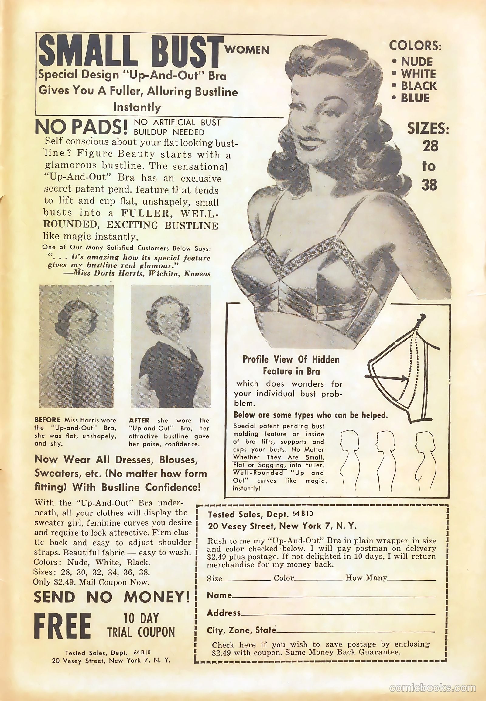 Love Letters #2 (1950) — page 35 of 36