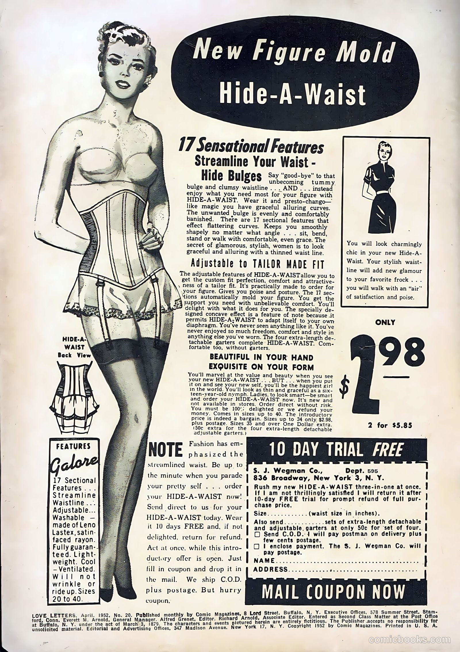 Love Letters #20 (1952) — page 2 of 36